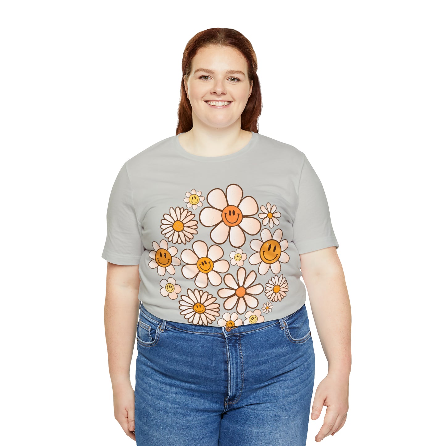 Distressed Smiling Daisies T-Shirt