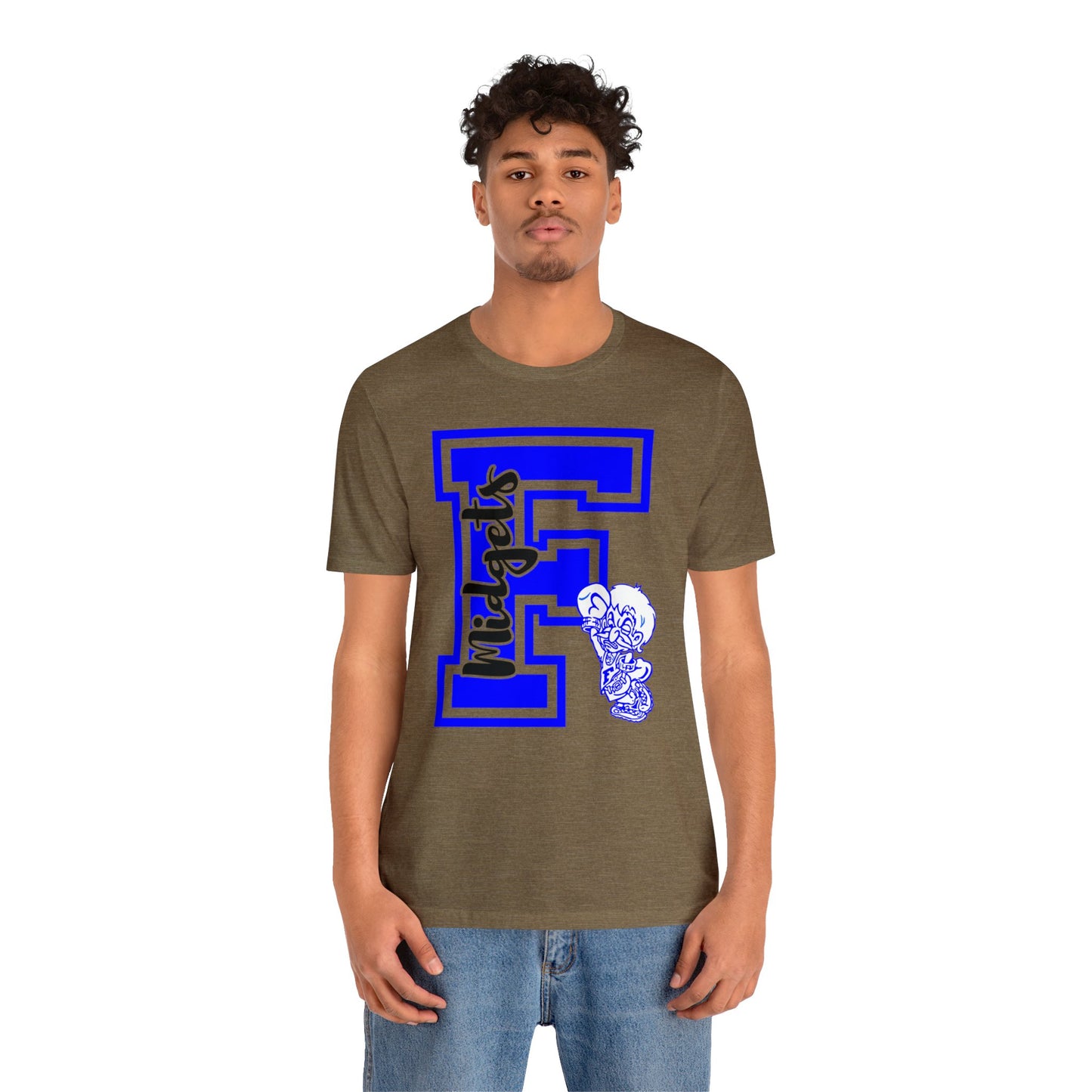 Give Me an F - Freeburg Midgets Logo Bella Jersey Short Sleeve Tee (Unisex)