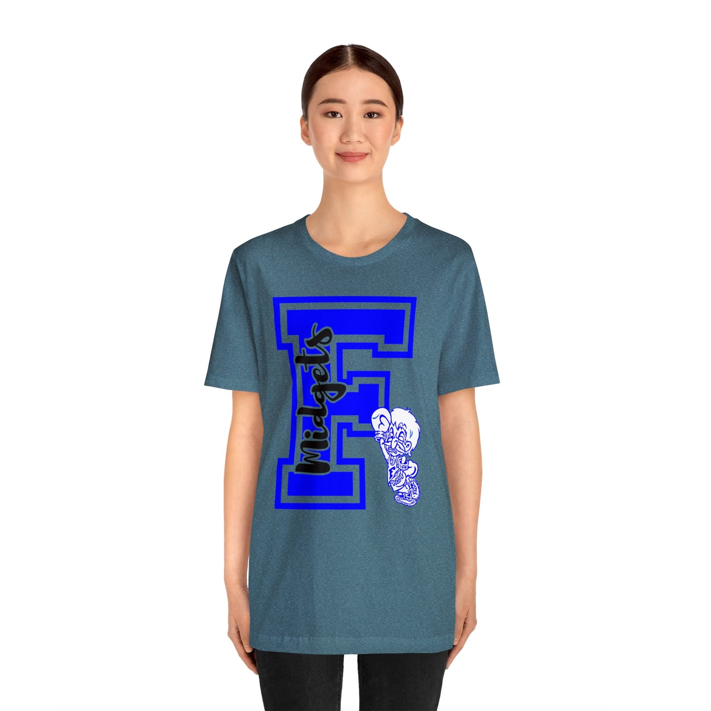 Give Me an F - Freeburg Midgets Logo Bella Jersey Short Sleeve Tee (Unisex)