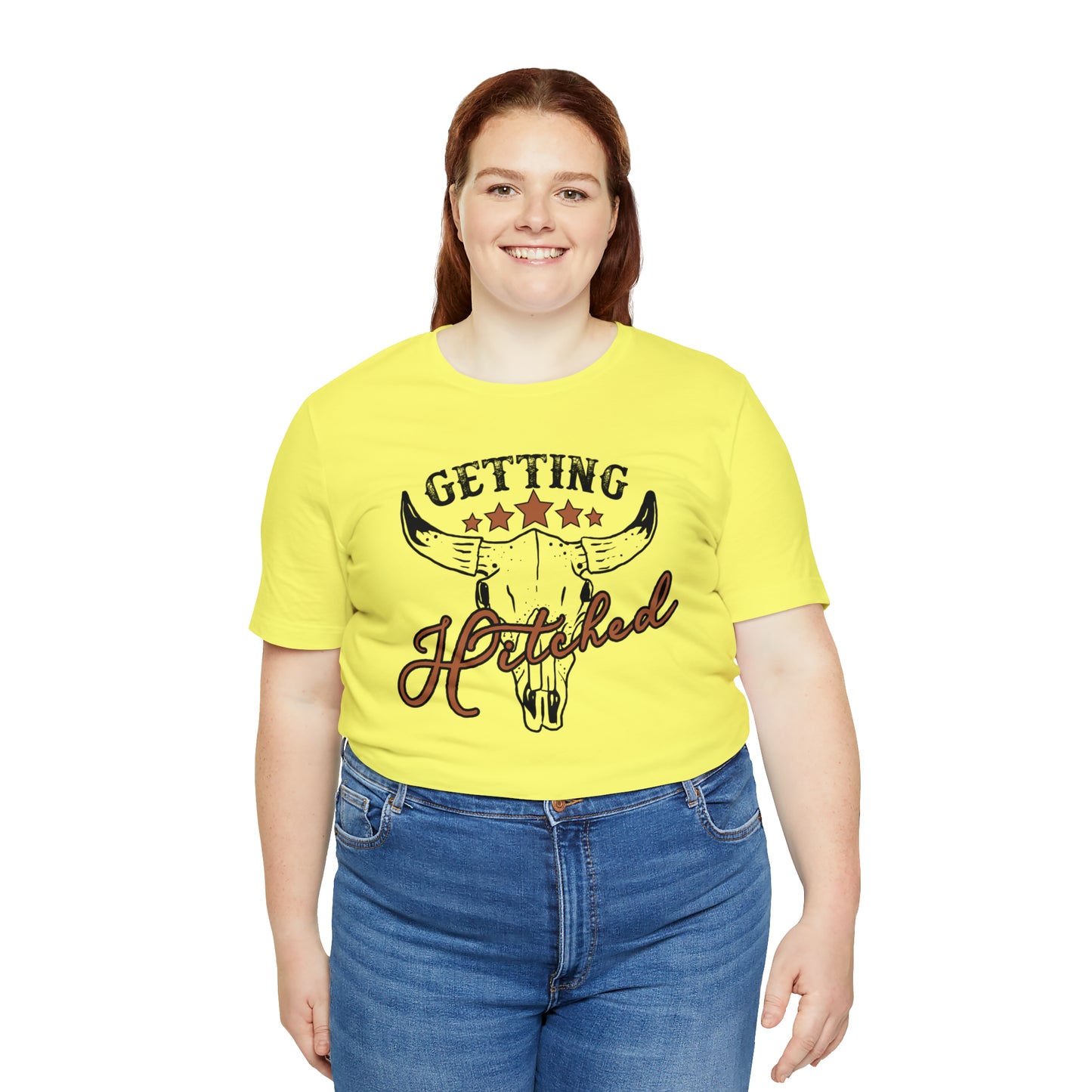 Vintage Getting Hitched Bride T-Shirt