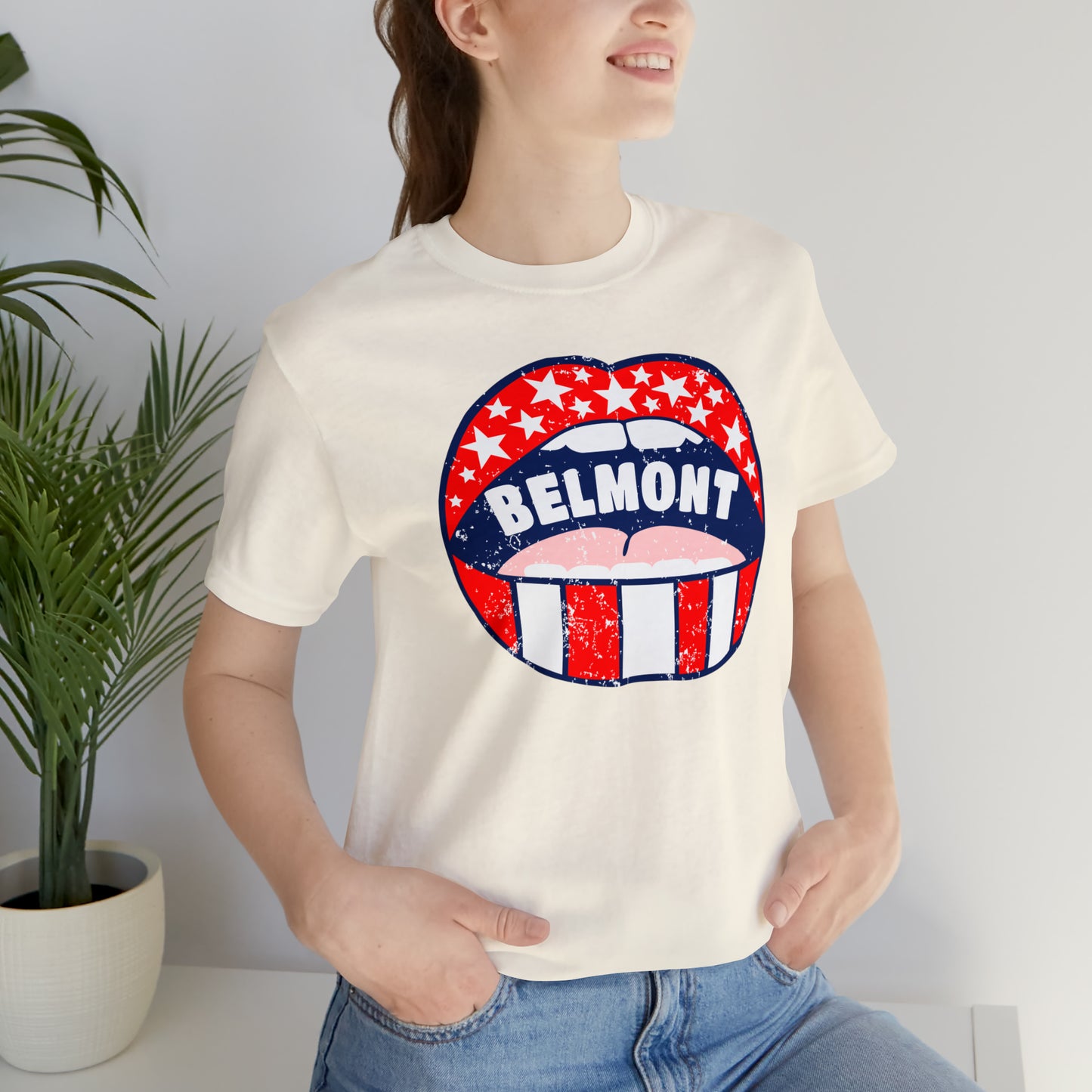 Belmont University Lips T-Shirt