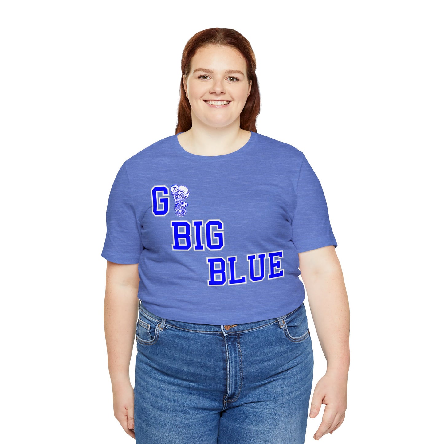 Go Big Blue Freeburg Midgets Bella Jersey Short Sleeve Tee (Unisex)