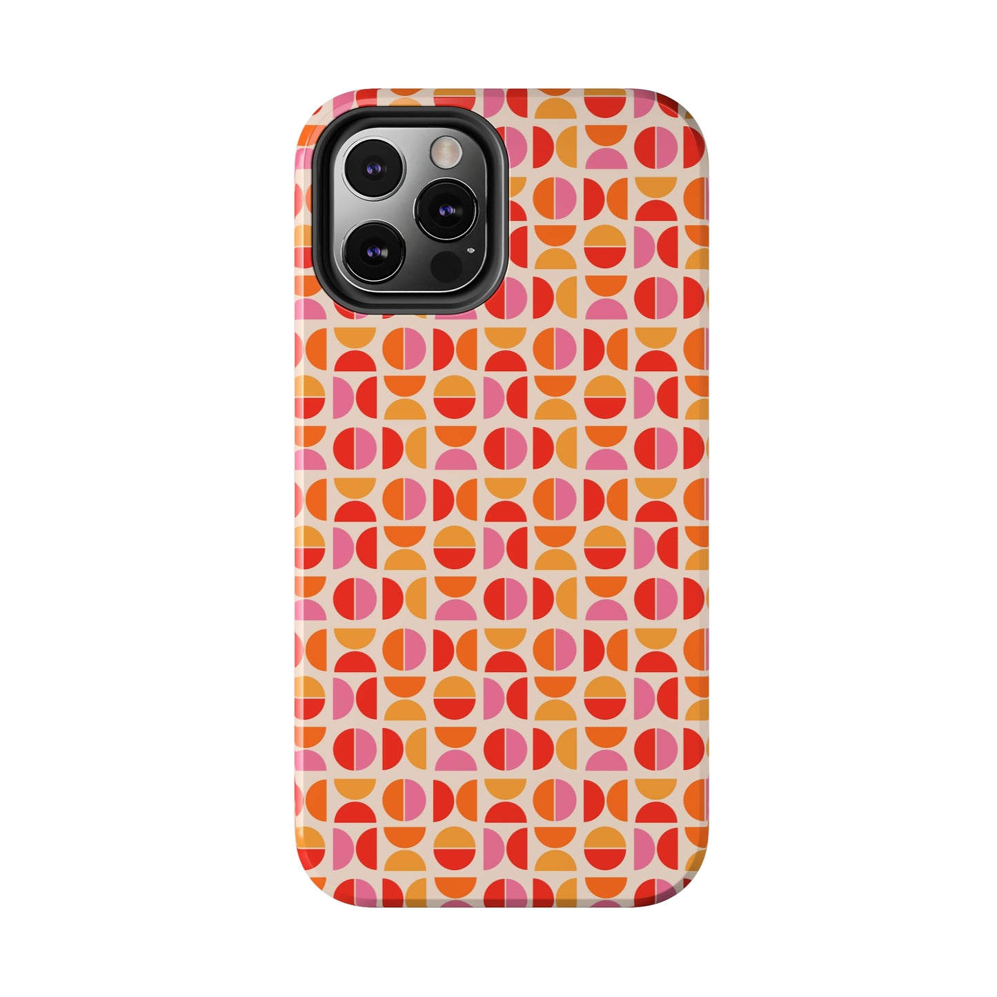 Retro Circle Tough Phone Cases