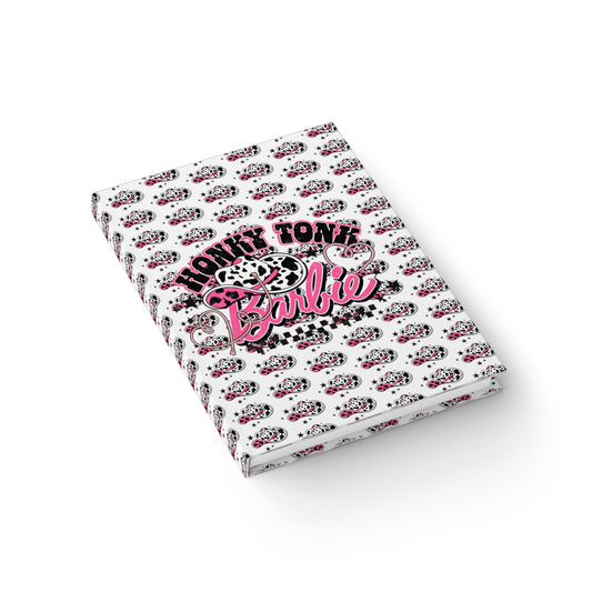 Honky Tonk Hot Pink Cowgirl Hat Design Design Journal - Blank