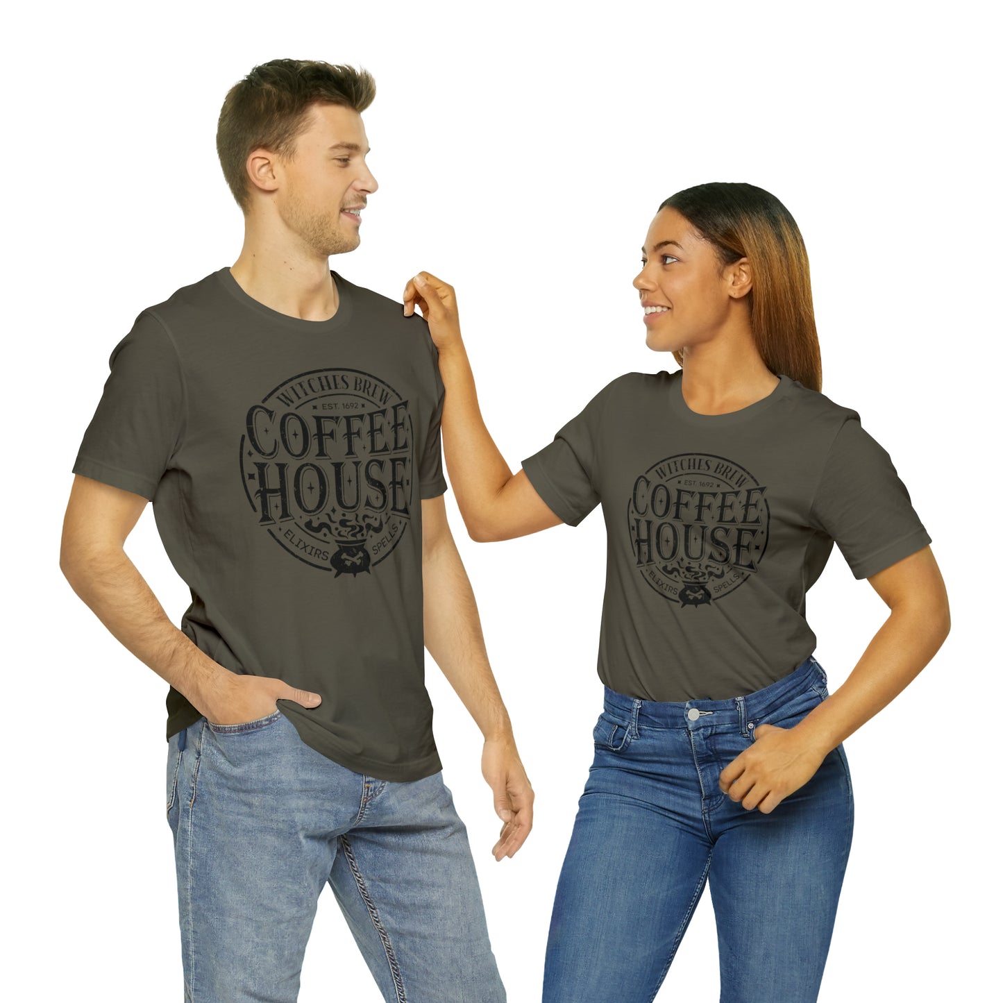 Halloween Witches Brew Coffee House T-Shirt