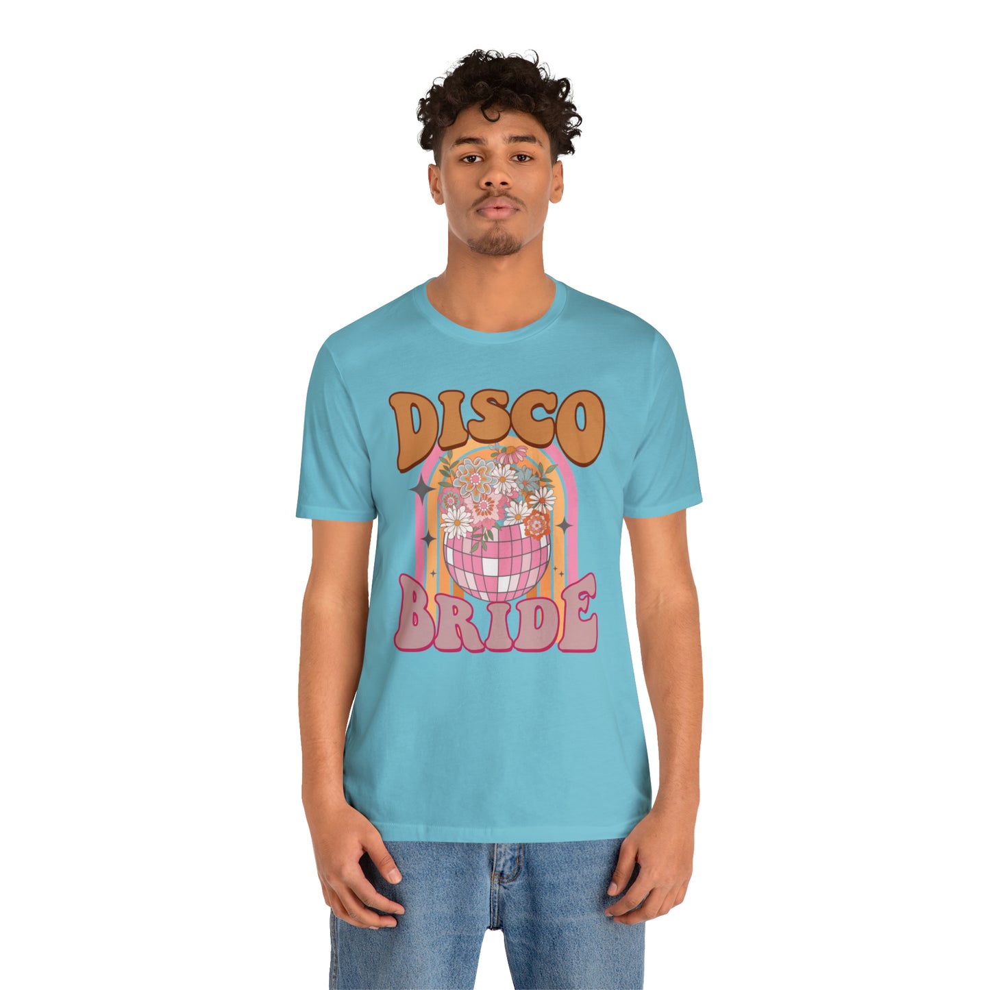 Retro Disco Bride Mirror Ball T-Shirt