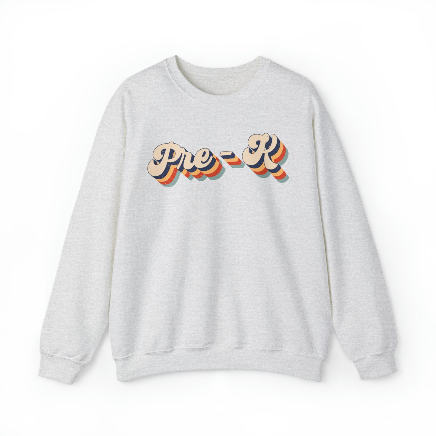 Retro Pre-K Unisex Heavy Blend™ Crewneck Sweatshirt