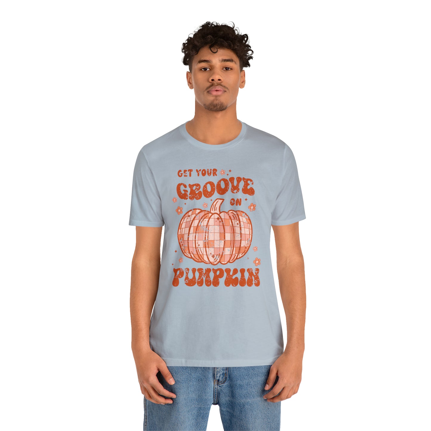 Halloween/ Fall Get Your Groove On Pumpkin  T-Shirt