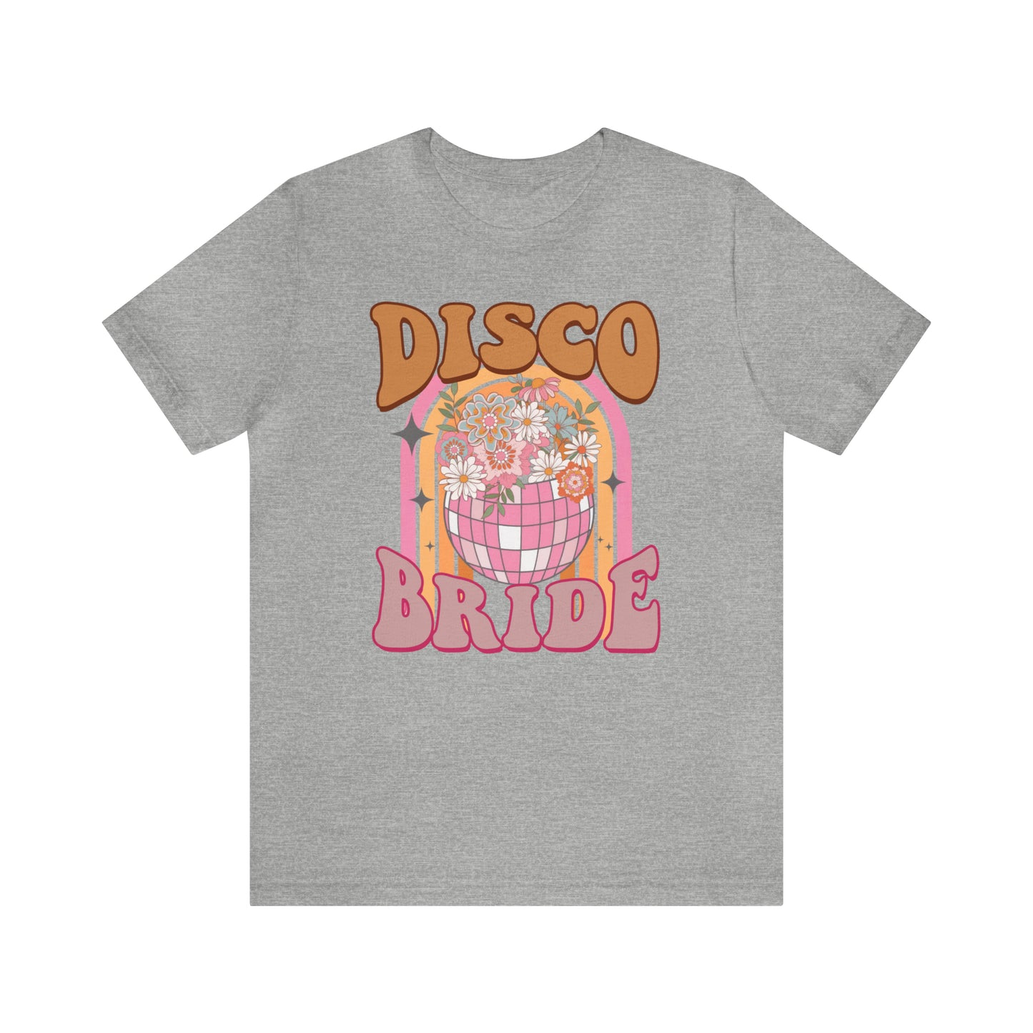 Retro Disco Bride Mirror Ball T-Shirt