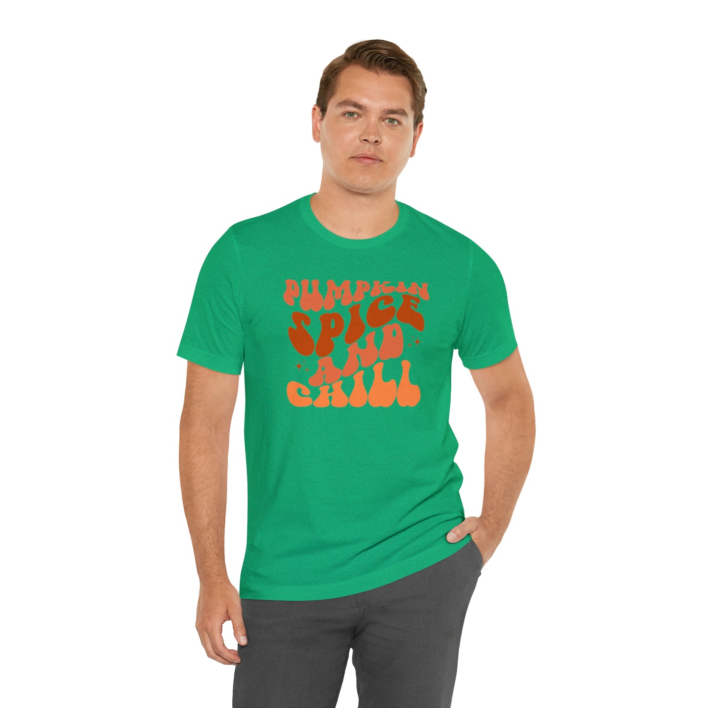 Pumpkin Spice and Chill Teacher T-Shirt