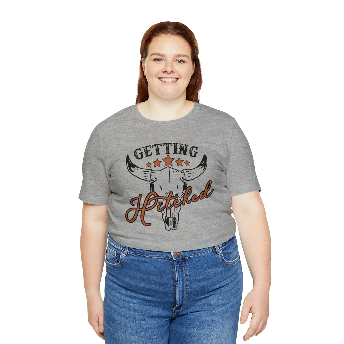 Vintage Getting Hitched Bride T-Shirt