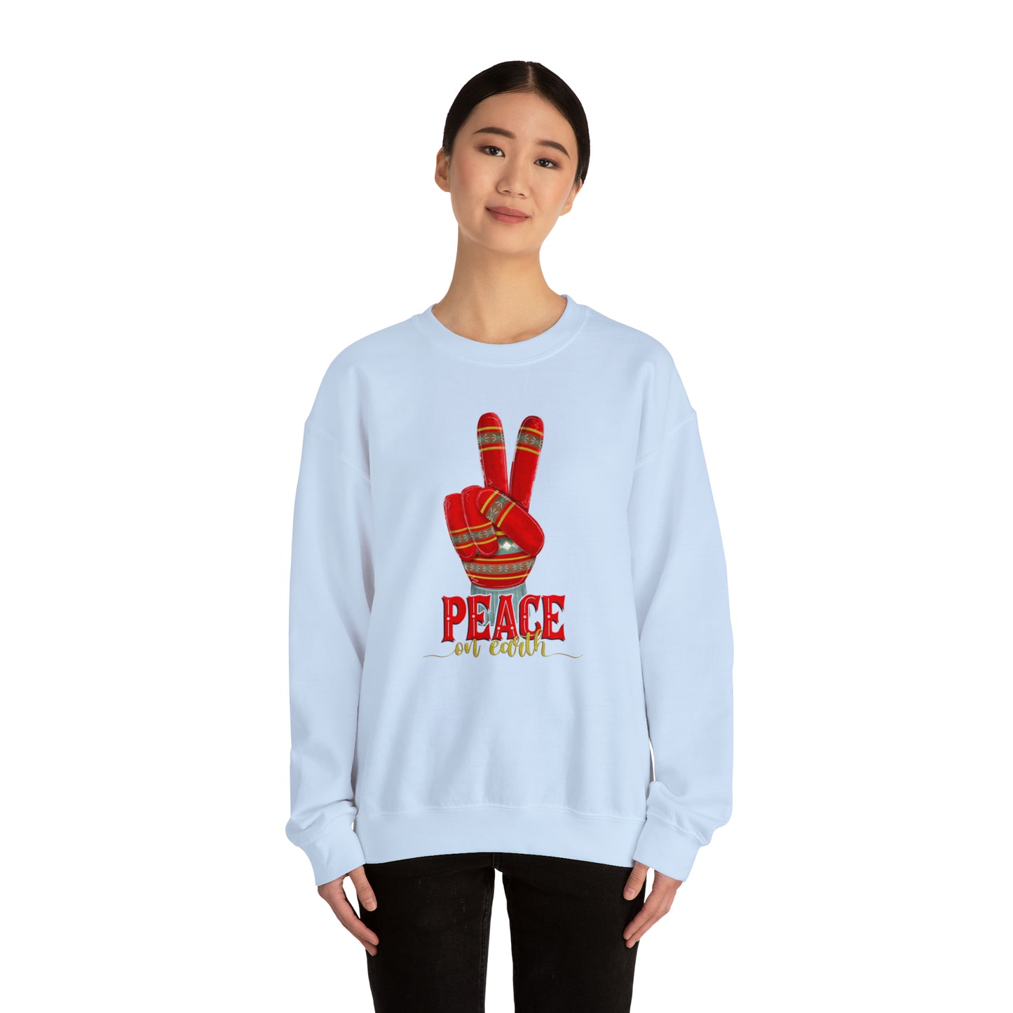 Peace on Earth Heavyweight Crewneck Sweatshirt