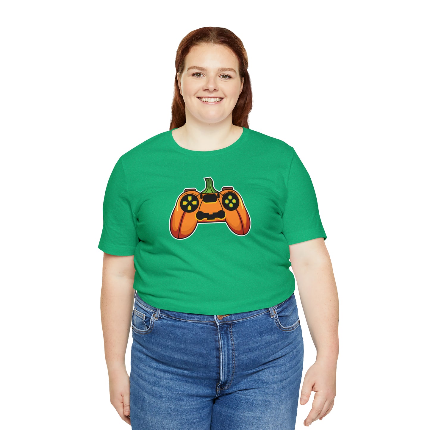 Halloween Pumpkin Gaming Jack-O-Lantern T-Shirt