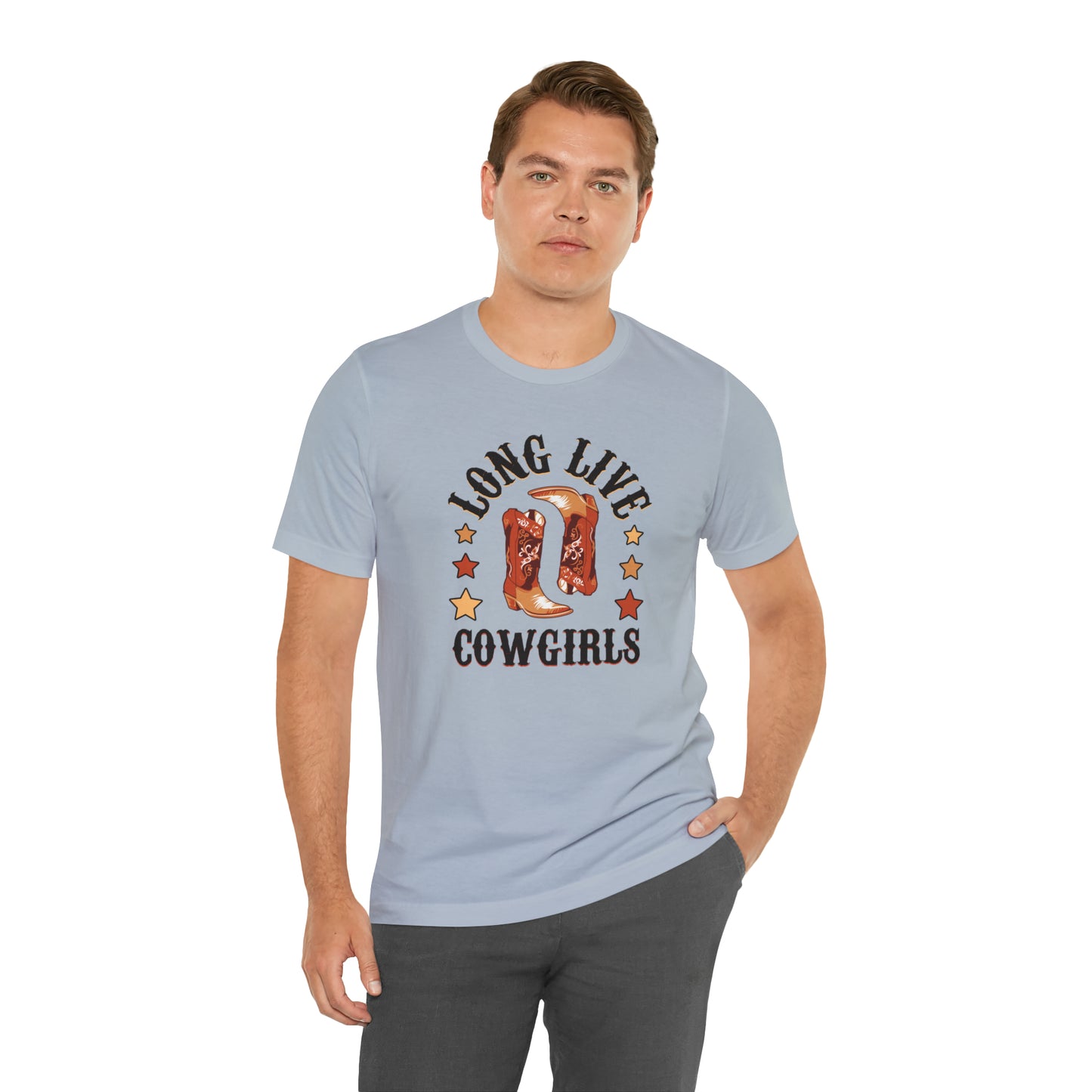 "Long Live Cowgirls" Unisex Jersey Short Sleeve Tee