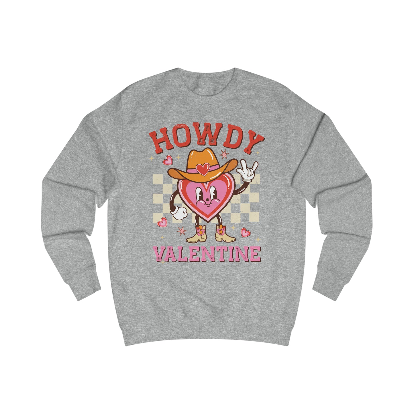 Howdy Valentine Unisex Heavy Blend™ Crewneck Sweatshirt