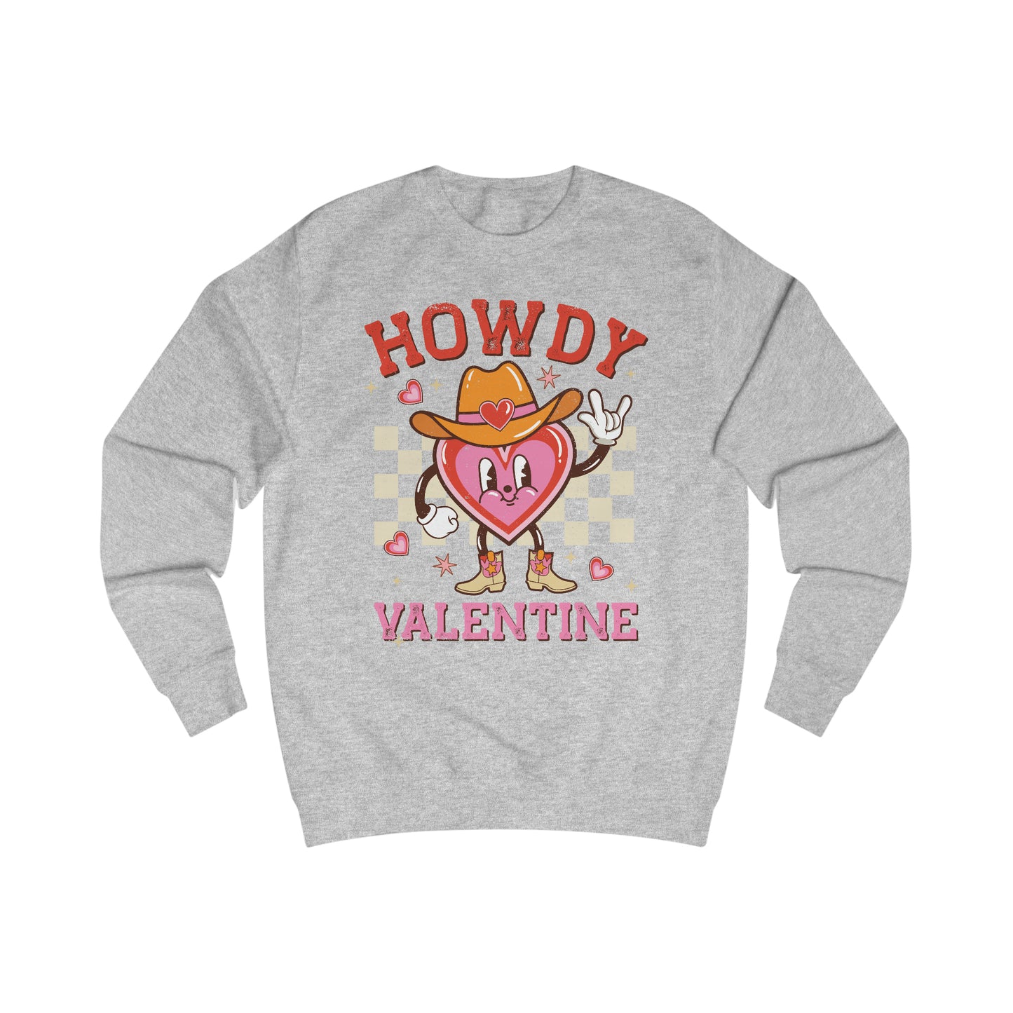 Howdy Valentine Unisex Heavy Blend™ Crewneck Sweatshirt