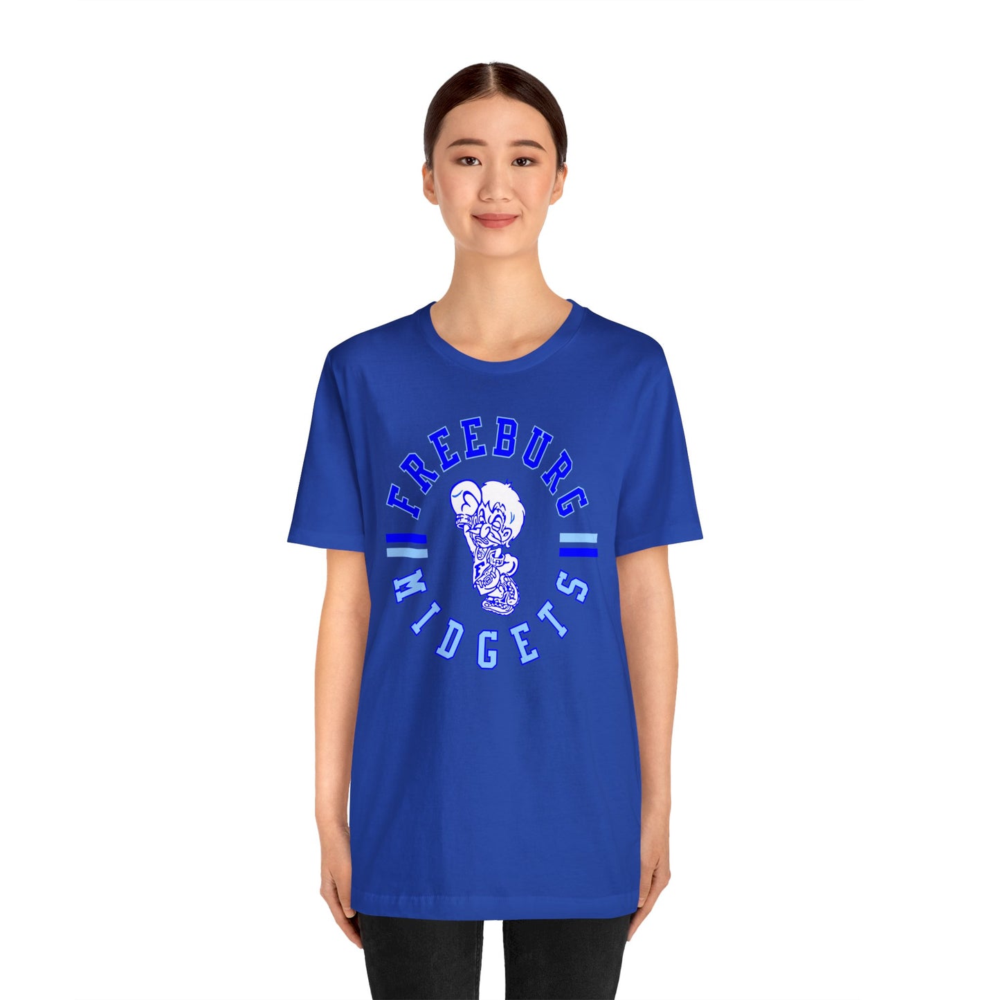 Freeburg Midgets Circle Logo Bella Jersey Short Sleeve Tee (Unisex)