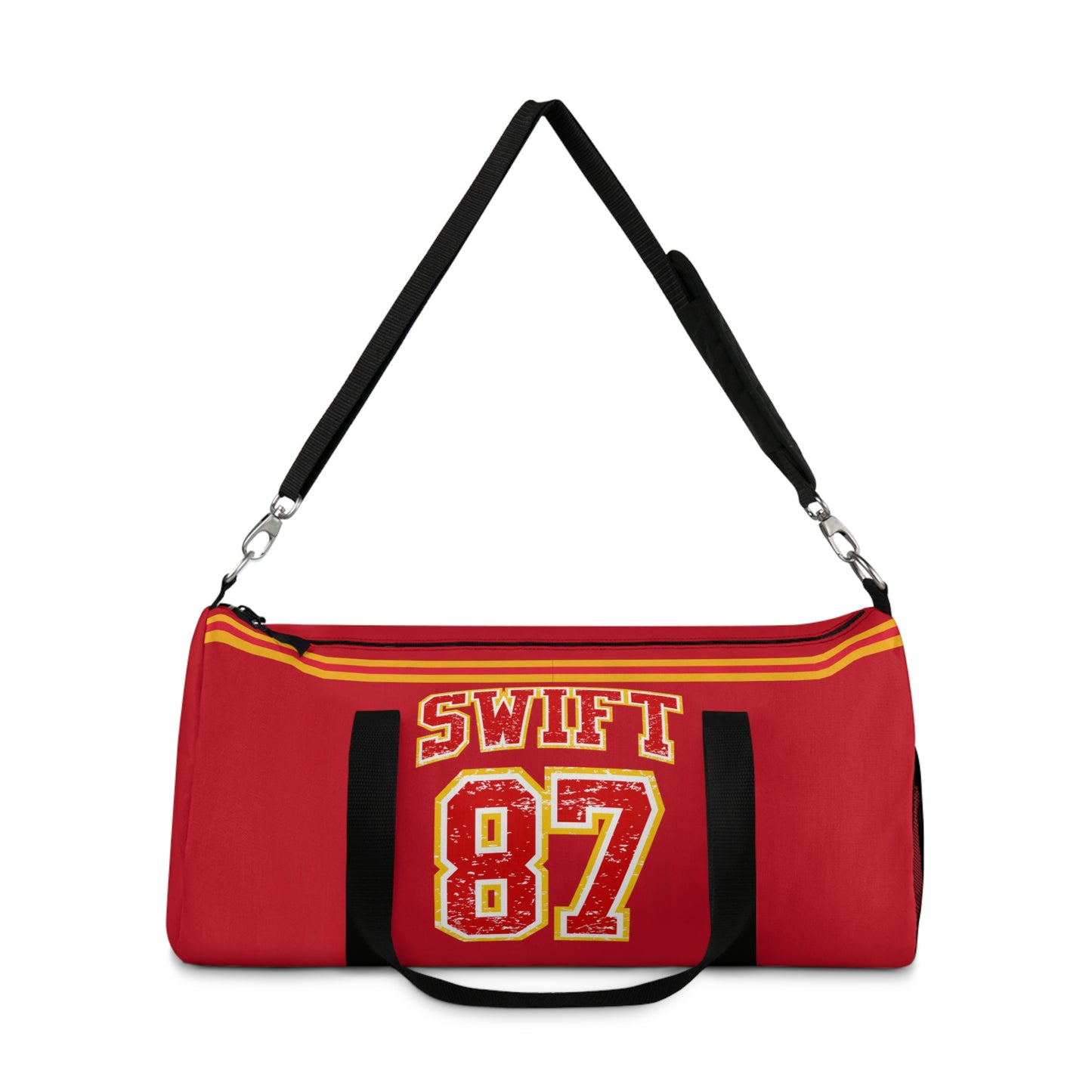 Swift Kelce Gear Taylor and Travis 87 Duffel Bag - Red