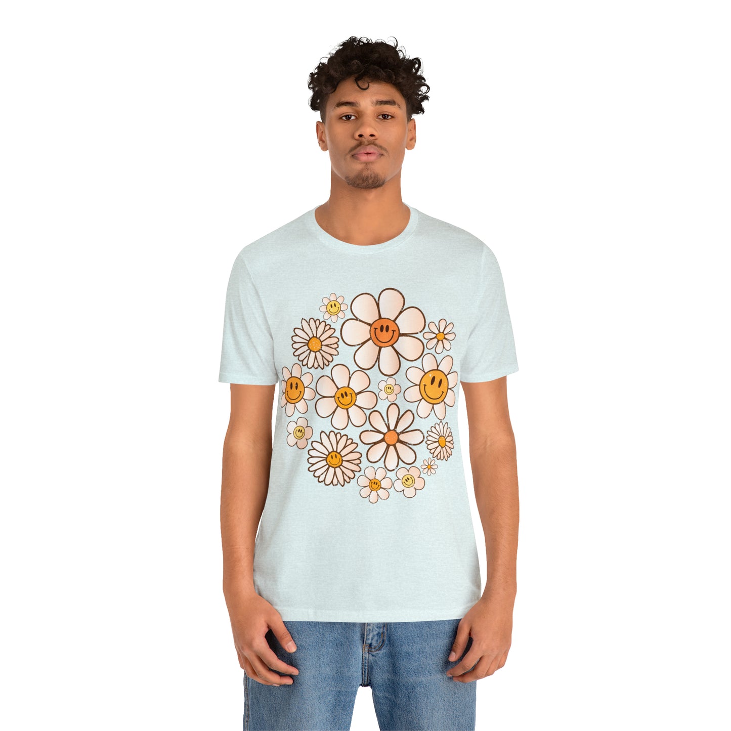 Distressed Smiling Daisies T-Shirt