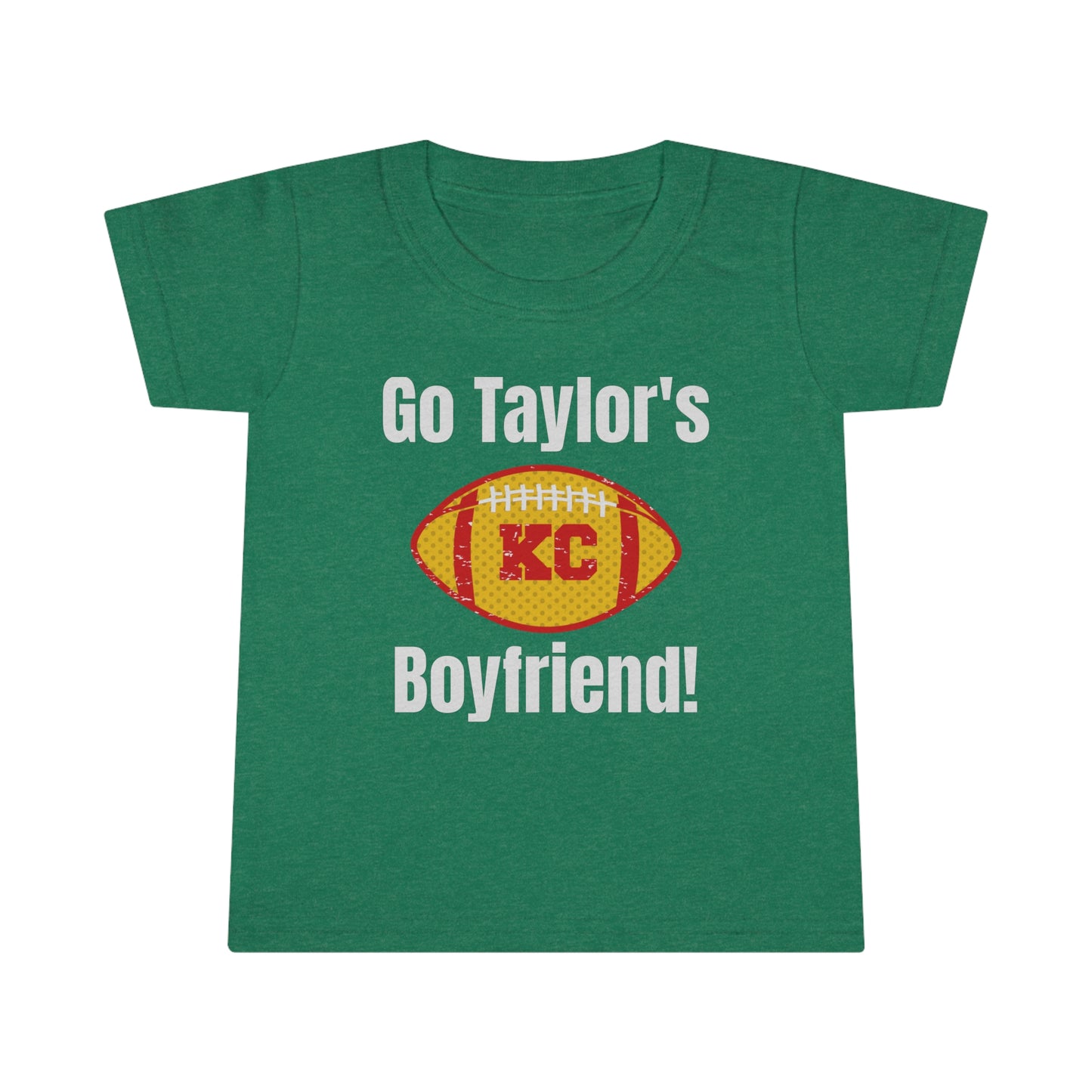 Go Taylor's Boyfriend Swift and Kelce Football Toddler T-shirt