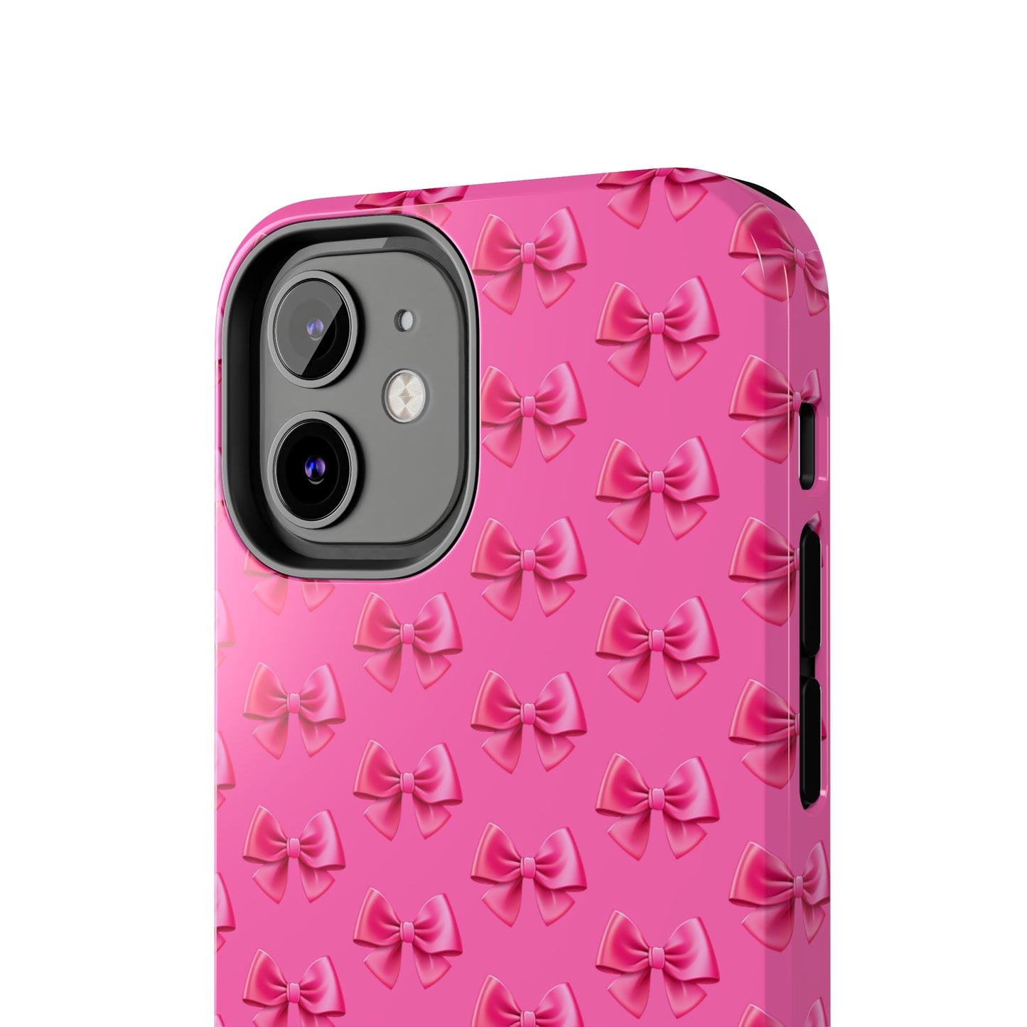 Barbie Pink Bows Themed Tough Phone Cases