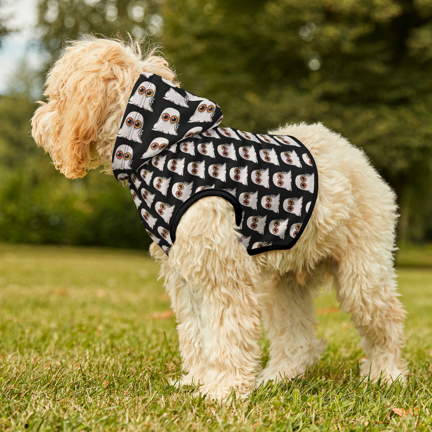 Halloween Ghost Pet Hoodie