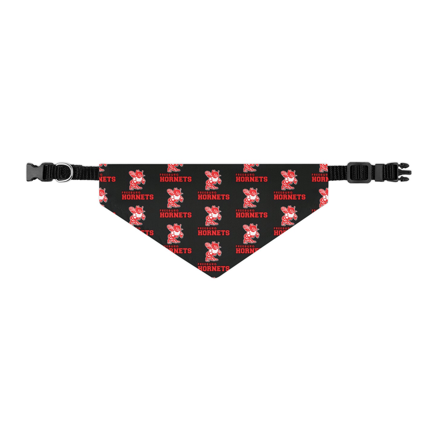 Freeburg Hornets Pattern Pet Bandana Collar