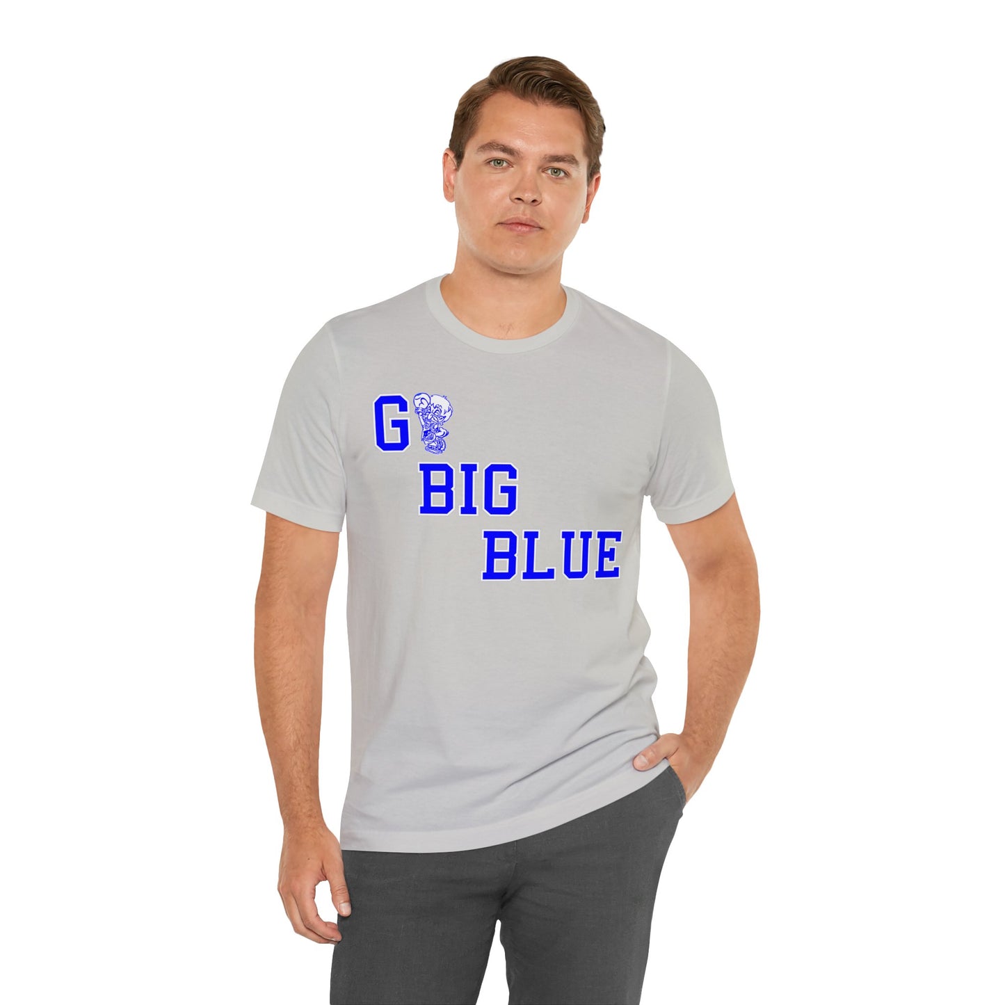 Go Big Blue Freeburg Midgets Bella Jersey Short Sleeve Tee (Unisex)