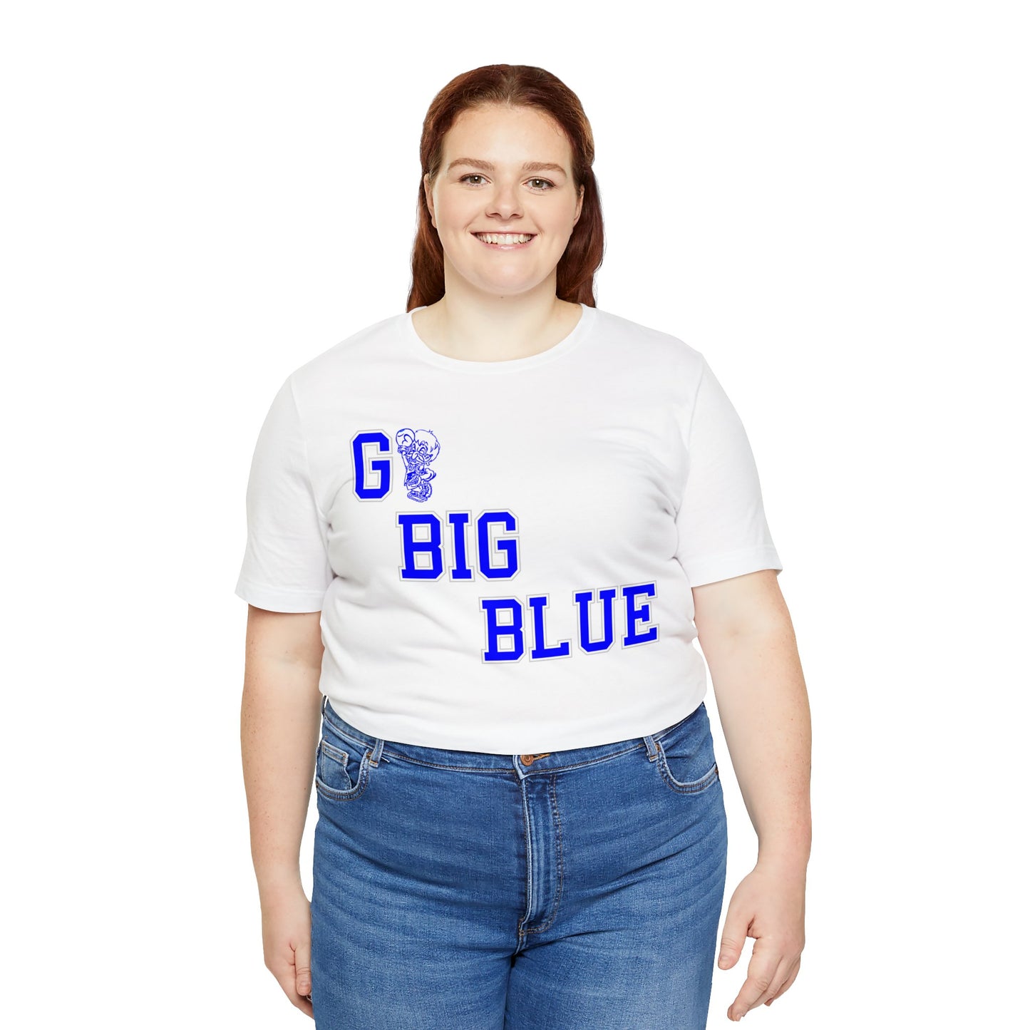 Go Big Blue Freeburg Midgets Bella Jersey Short Sleeve Tee (Unisex)