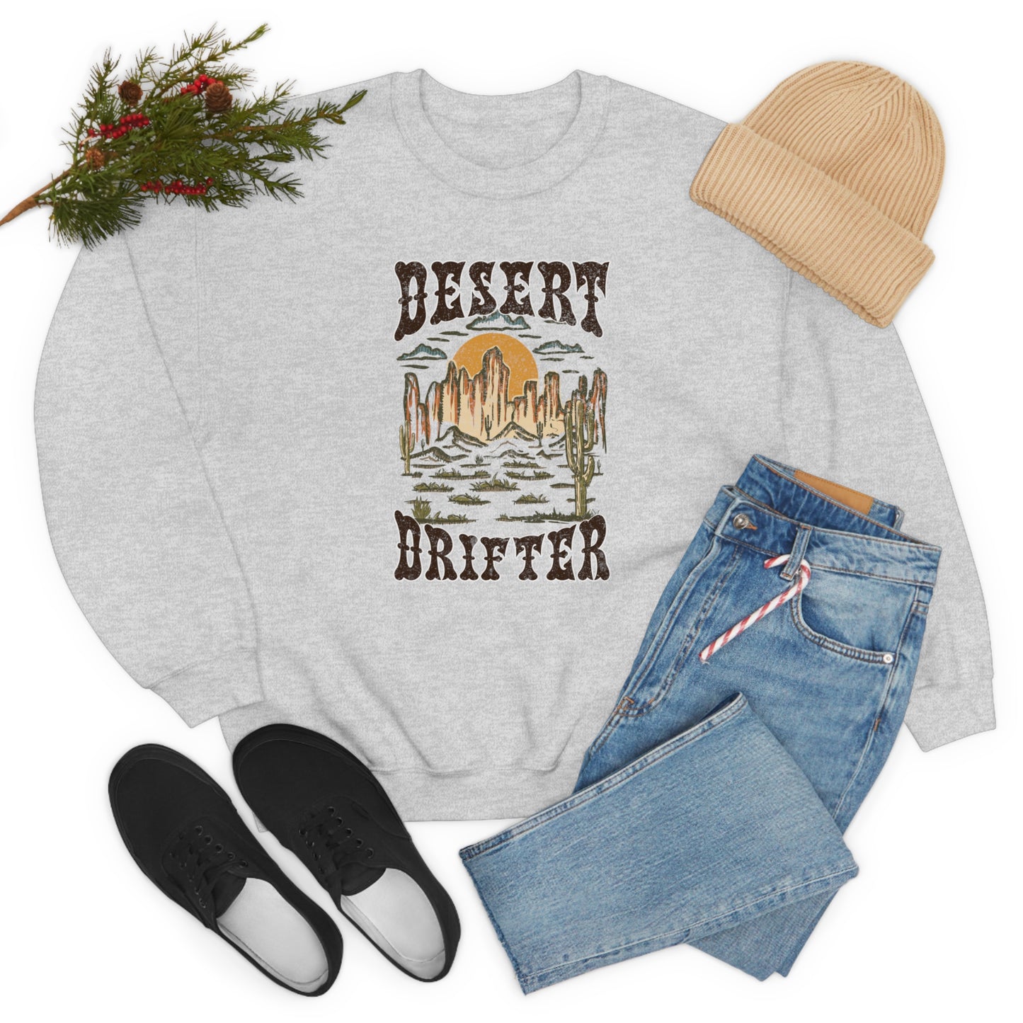 "Desert Drifter" - Unisex Heavy Blend™ Crewneck Sweatshirt