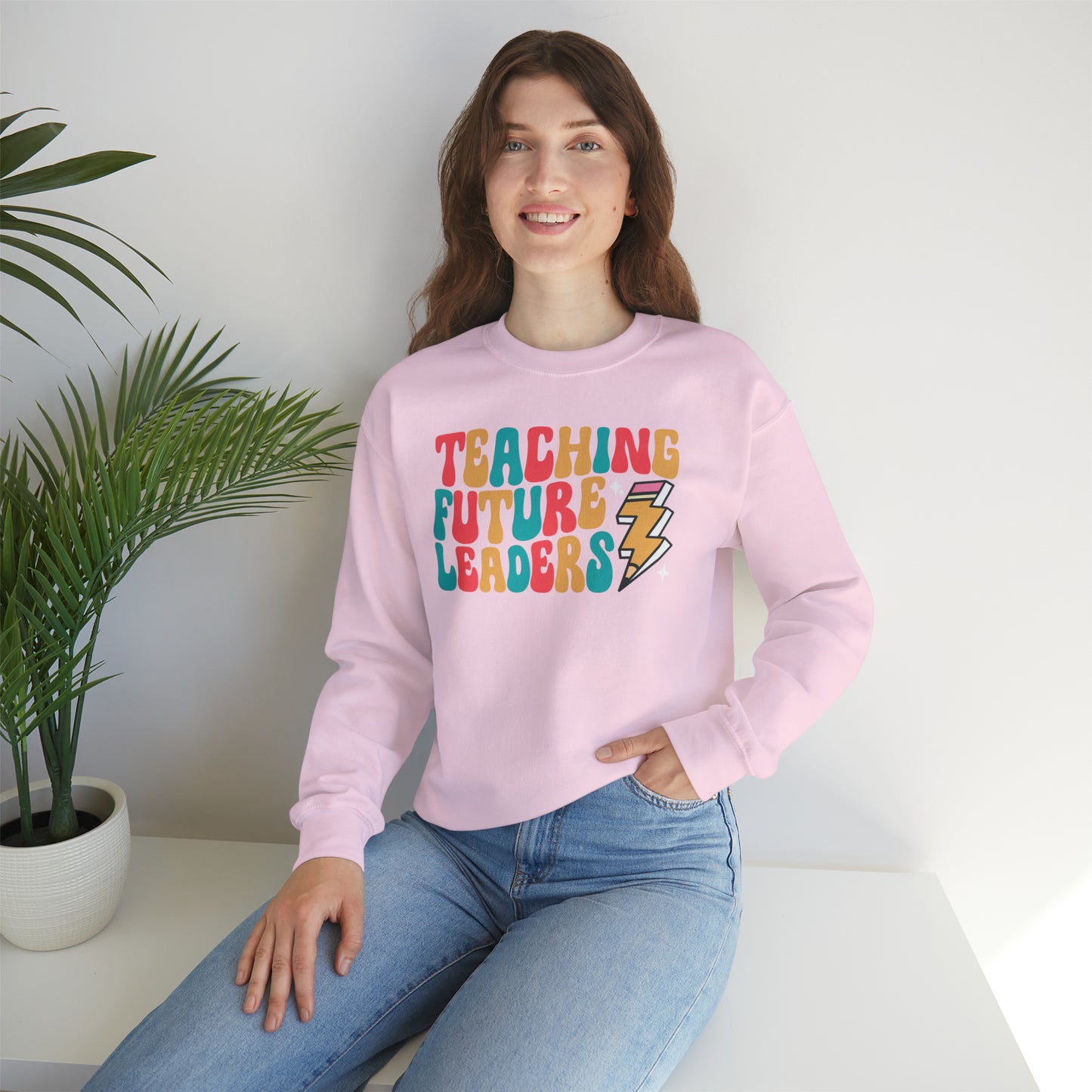 Teaching Future Leaders Heavy Blend™ Crewneck Sweatshirt