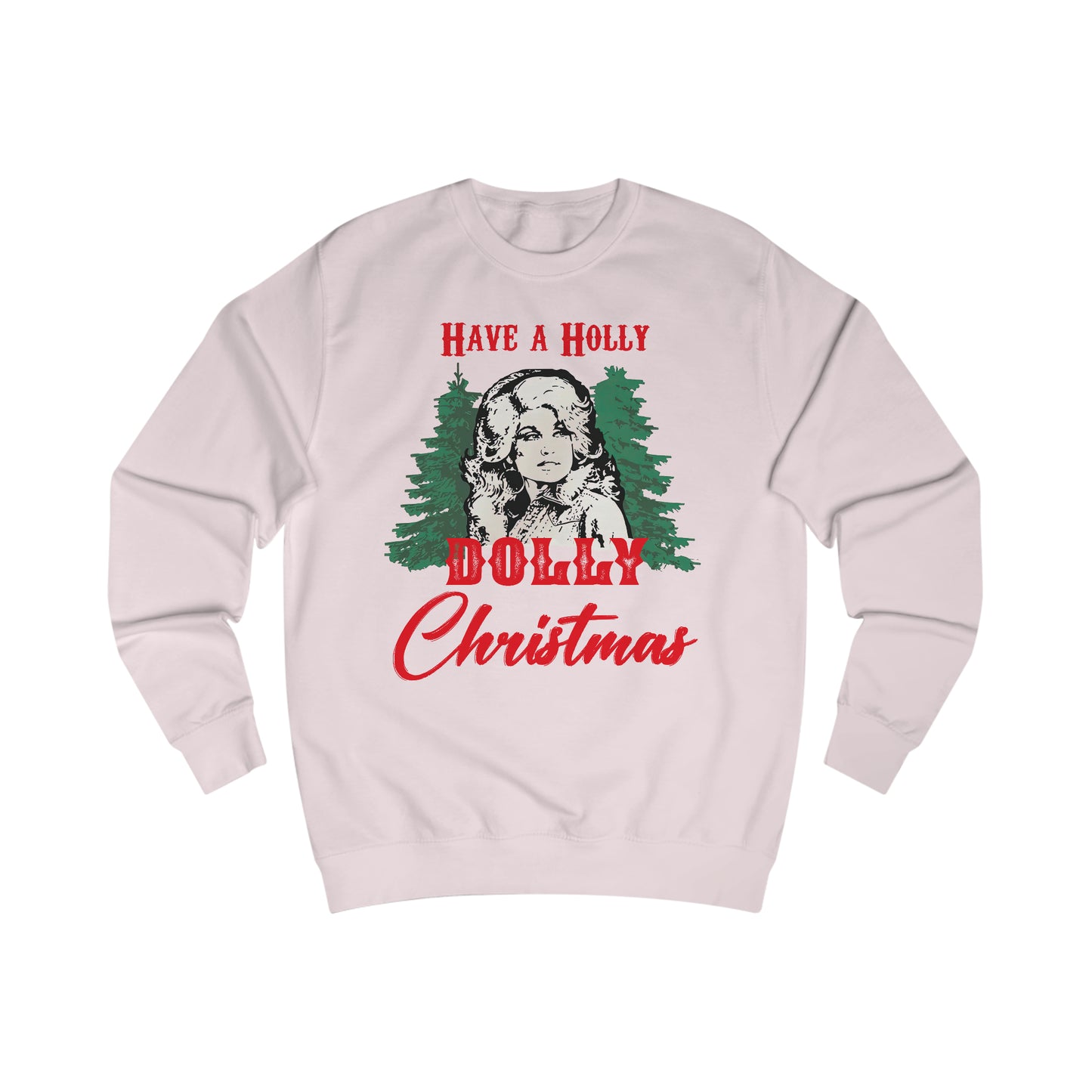 Have a Holly Dolly Christmas Unisex Heavy Blend™ Crewneck Sweatshirt