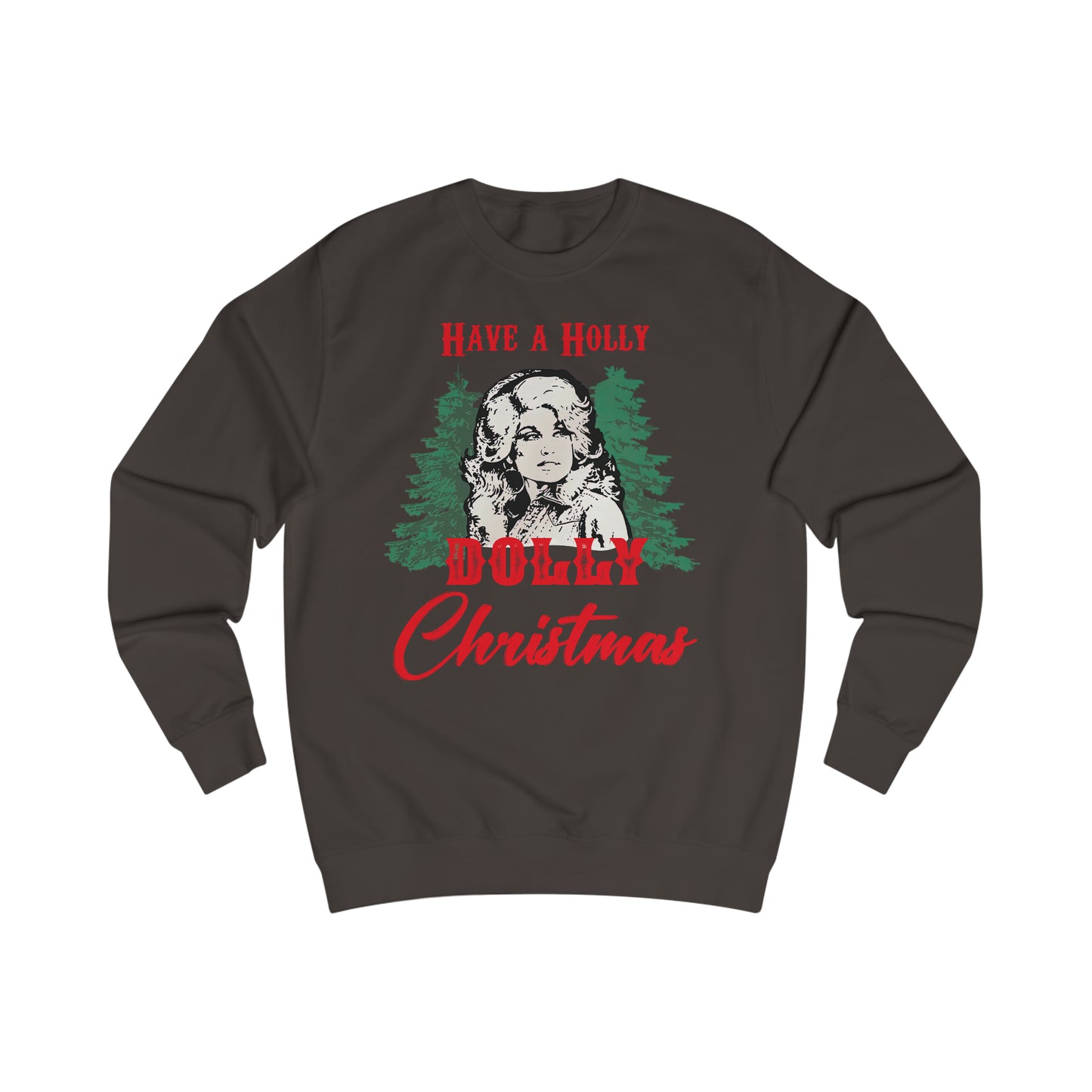 Have a Holly Dolly Christmas Unisex Heavy Blend™ Crewneck Sweatshirt