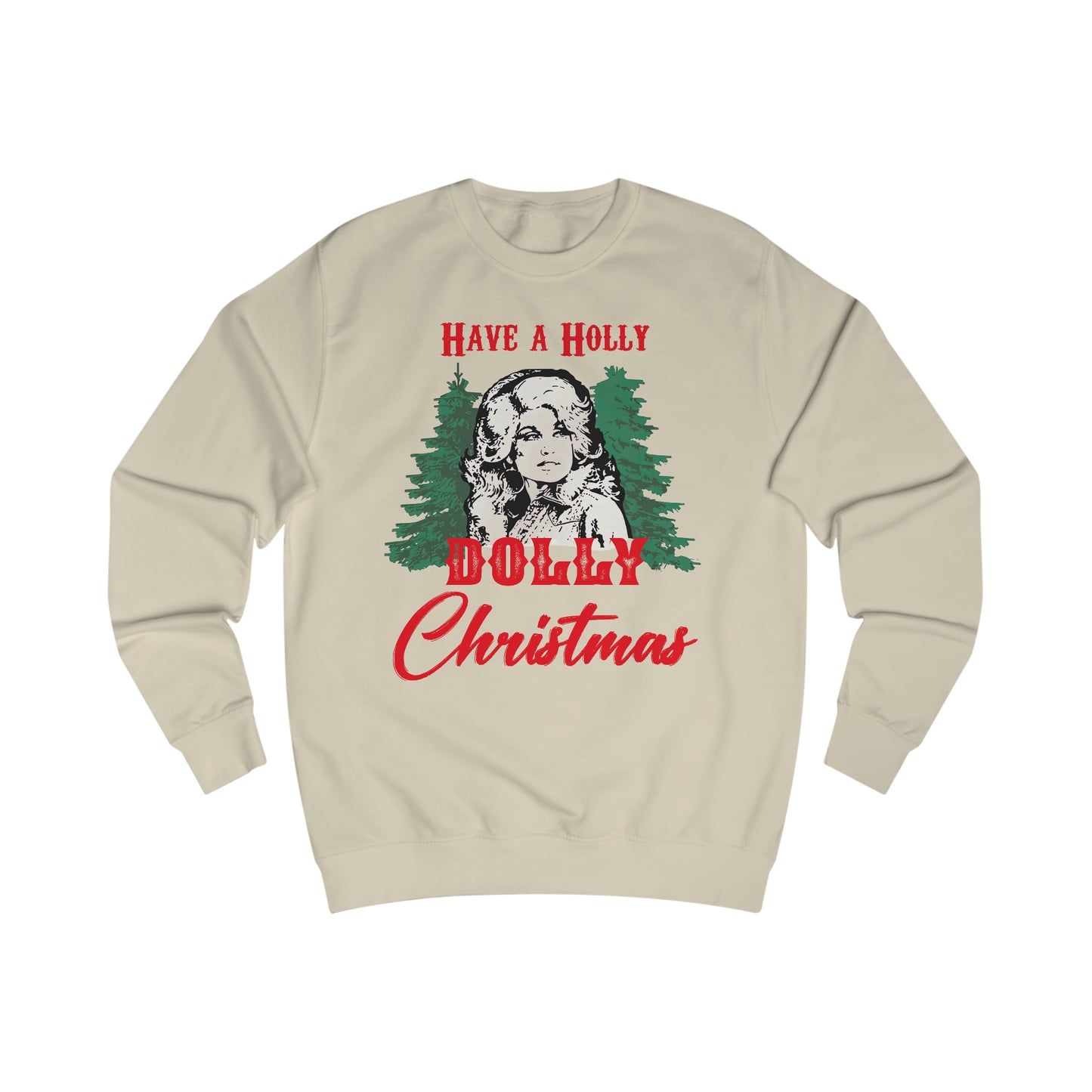 Have a Holly Dolly Christmas Unisex Heavy Blend™ Crewneck Sweatshirt