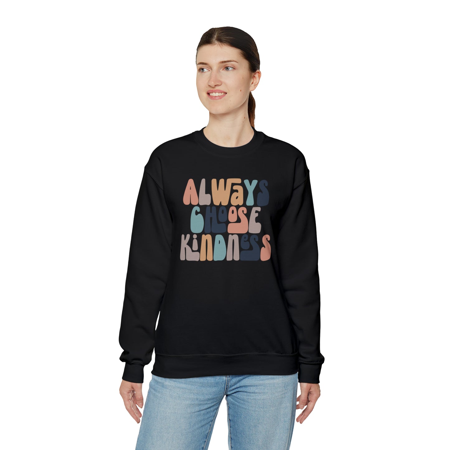 Always Choose Kindness Heavy Blend™ Crewneck Sweatshirt