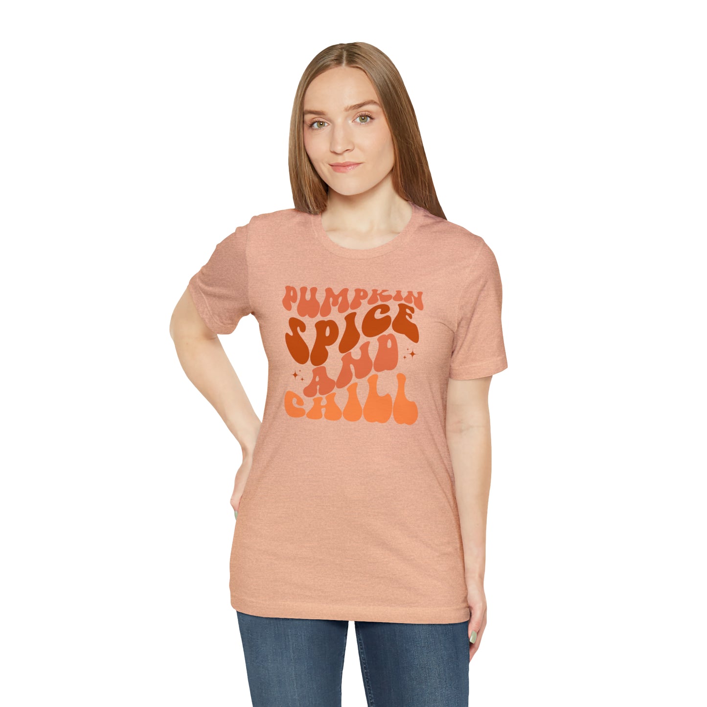 Pumpkin Spice and Chill Teacher T-Shirt