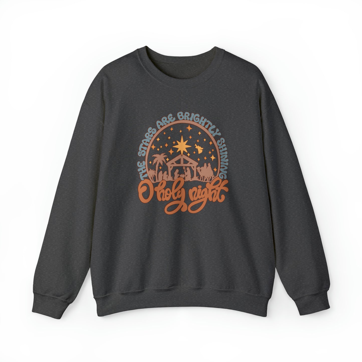 Oh Holy Night Heavyweight Crewneck Sweatshirt