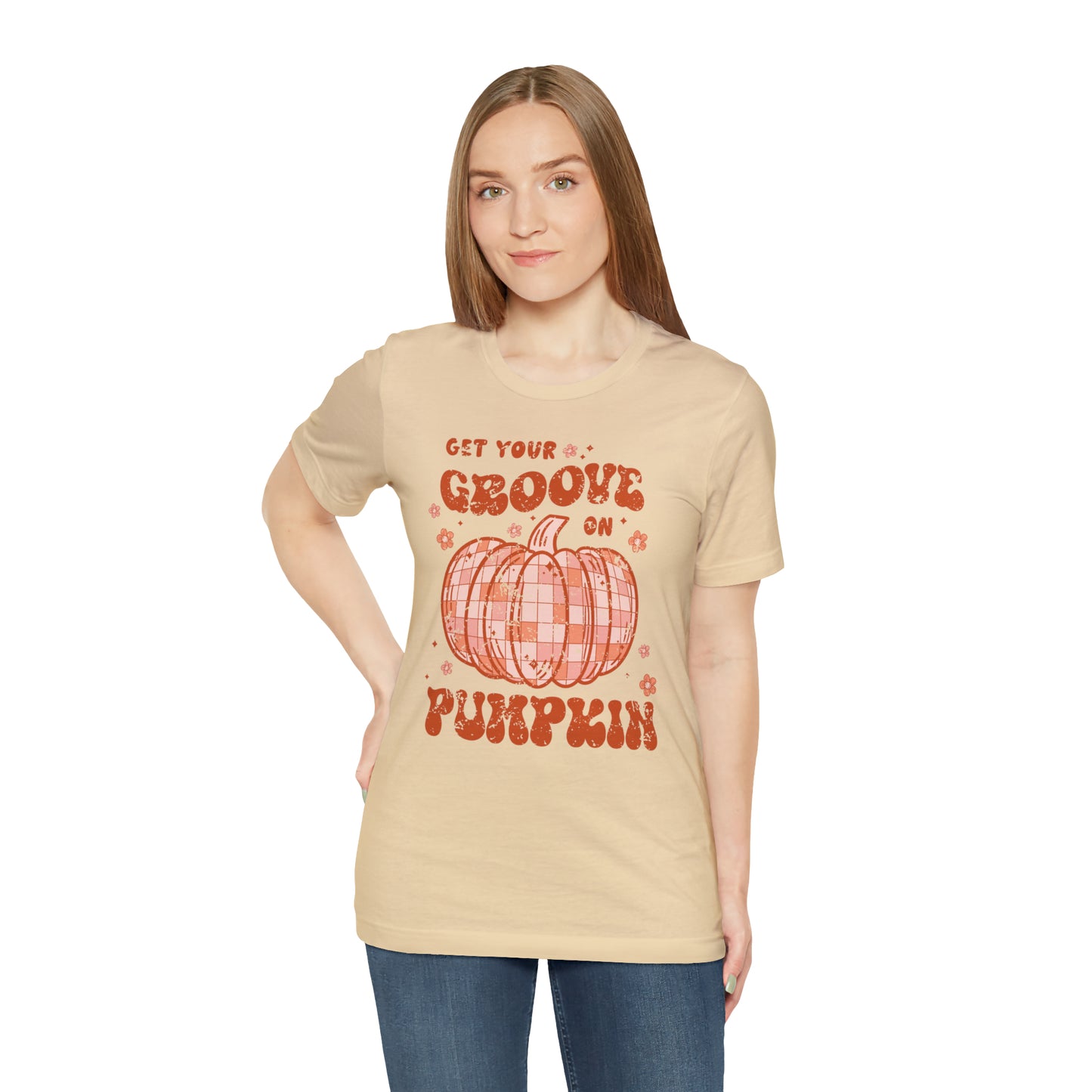 Halloween/ Fall Get Your Groove On Pumpkin  T-Shirt