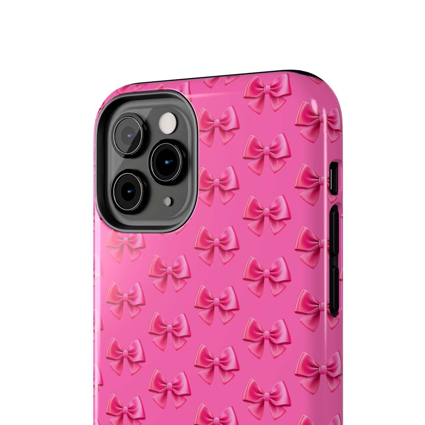 Barbie Pink Bows Themed Tough Phone Cases