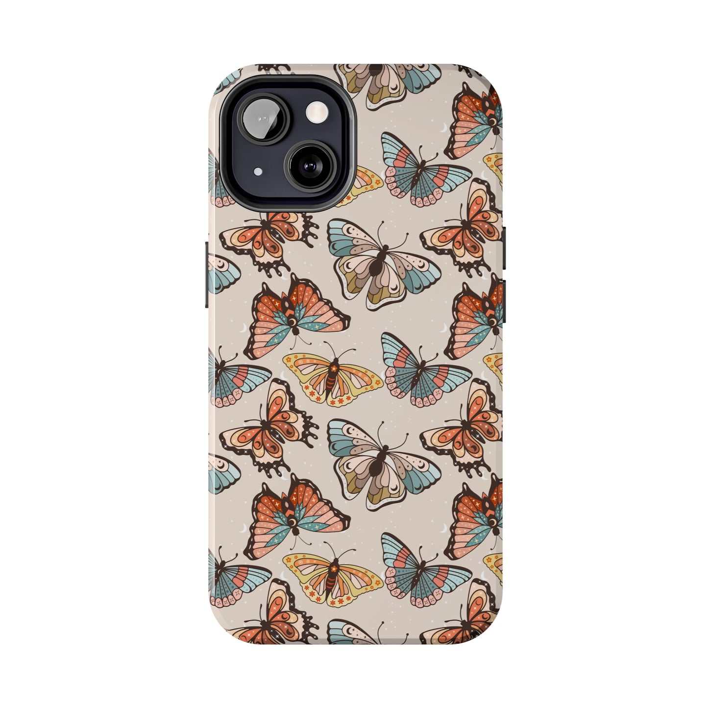 Butterfly Brown Tough Phone Cases