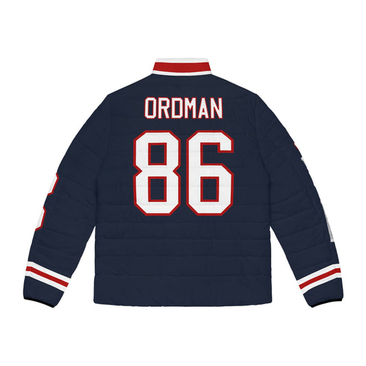 Ordman 86 Custom Game Day Men's Puffer Coat/ Jacket