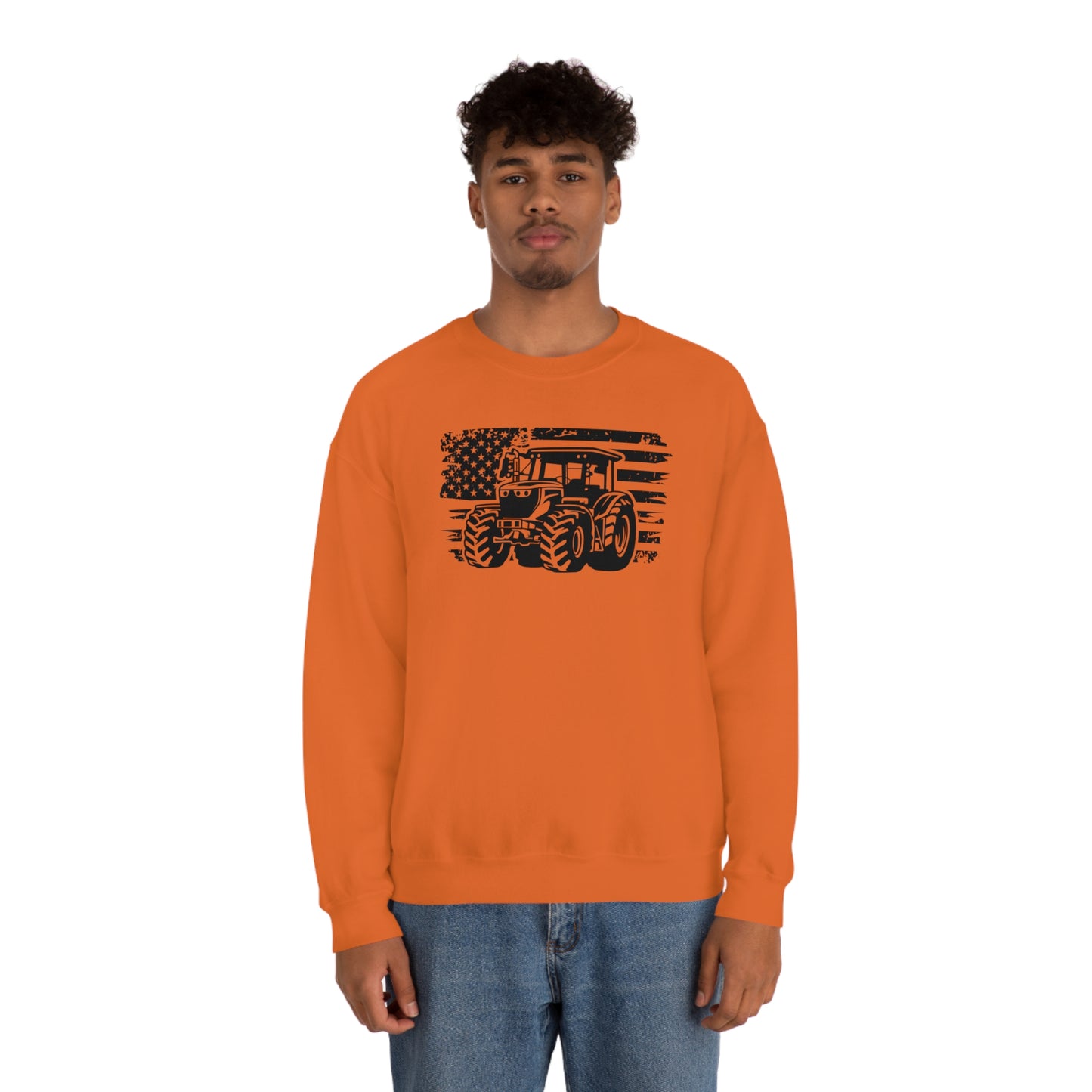 "American Tractor" - Unisex Heavy Blend™ Crewneck Sweatshirt