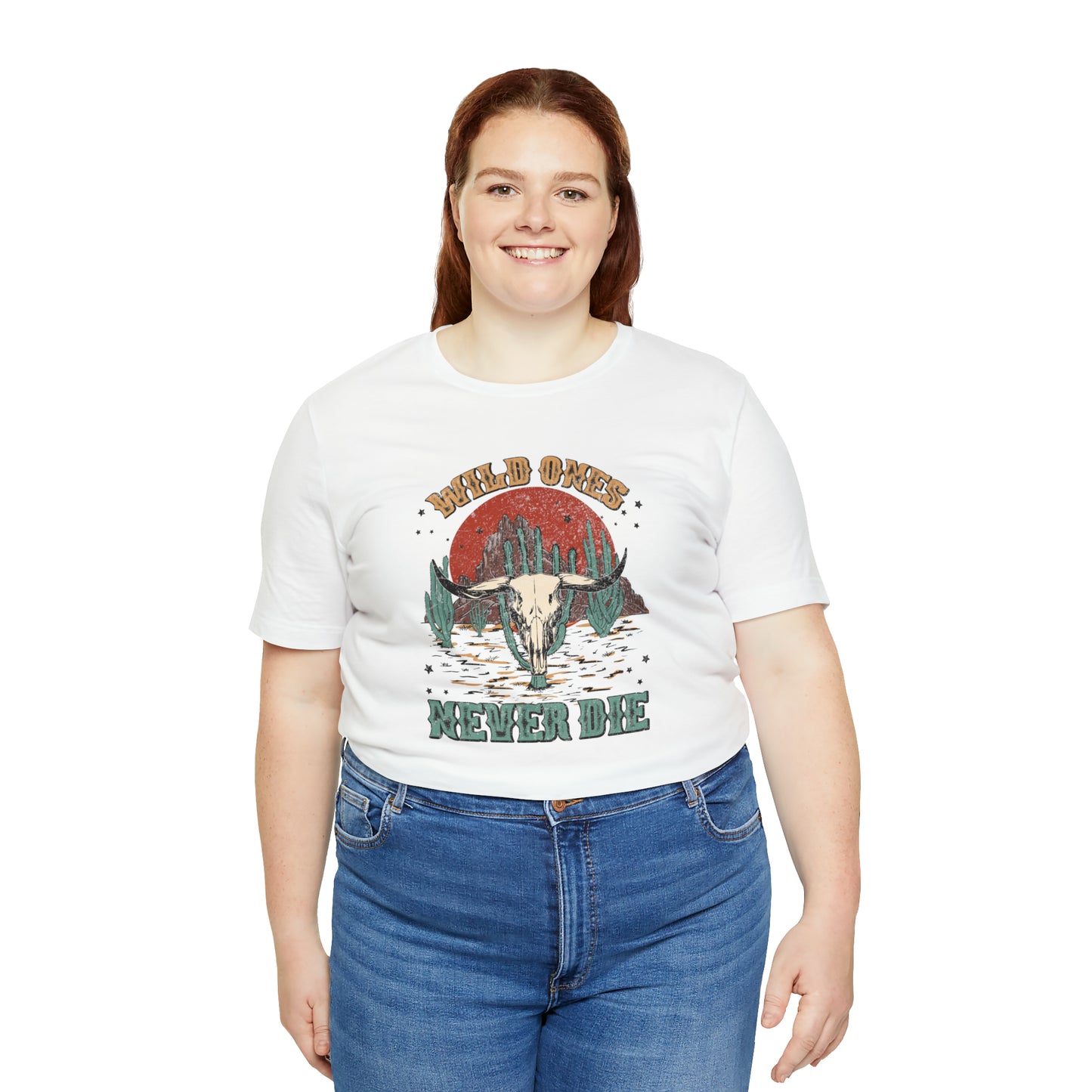 "Wild Ones Never Die" Unisex Jersey Short Sleeve Tee