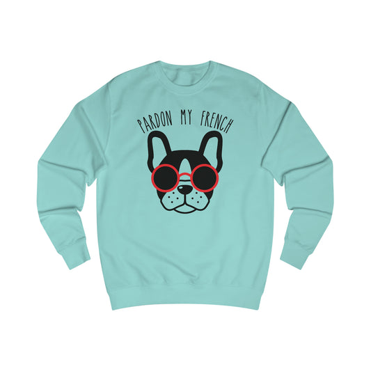 Pardon My Frenchie Dog Unisex Heavy Blend™ Crewneck Sweatshirt
