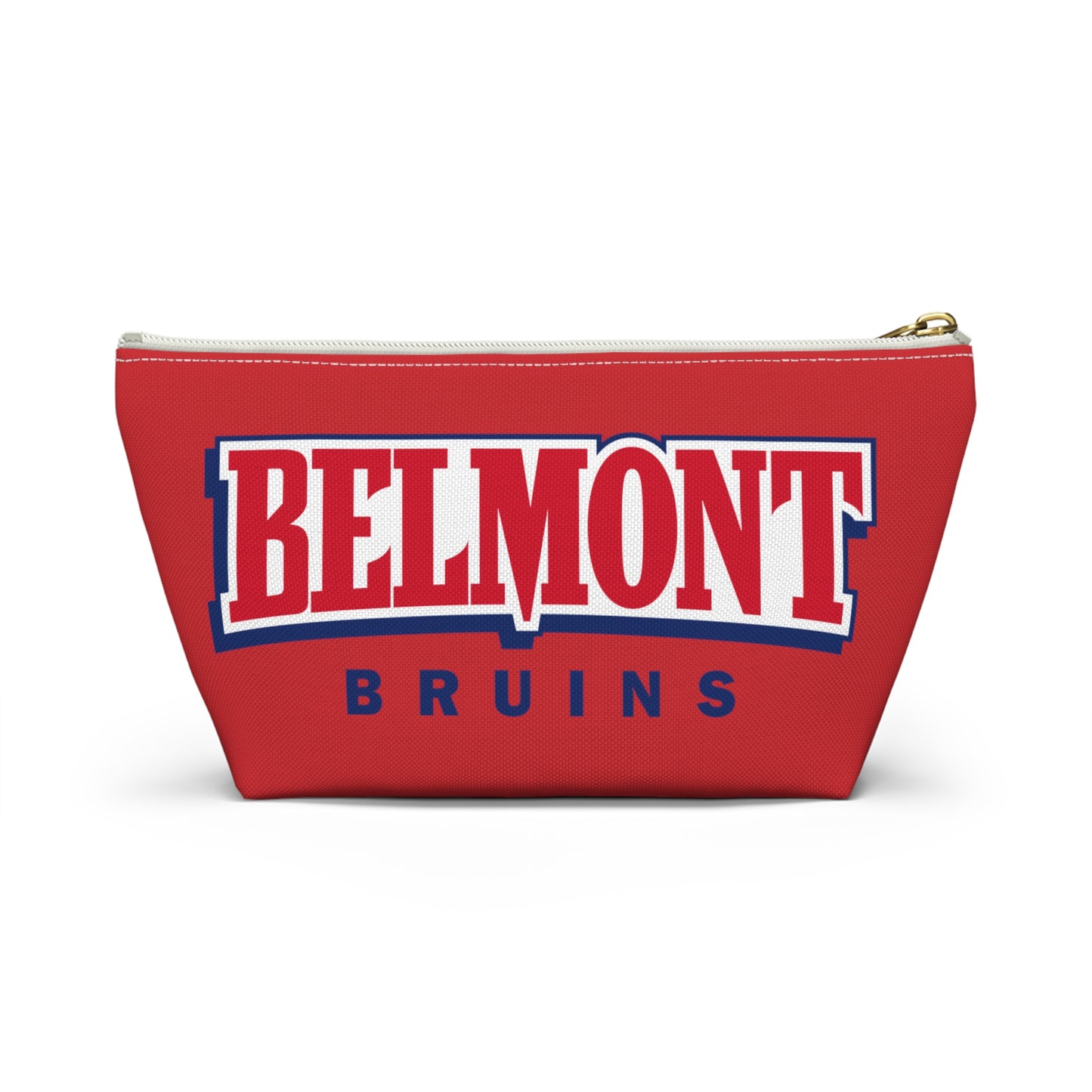 Belmont Bruins Logo Accessory Pouch w T-bottom