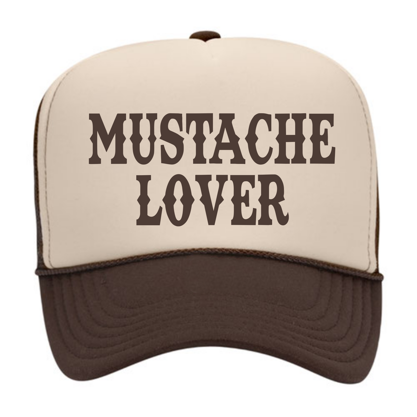 Mustache Lover Tall Trucker Caps