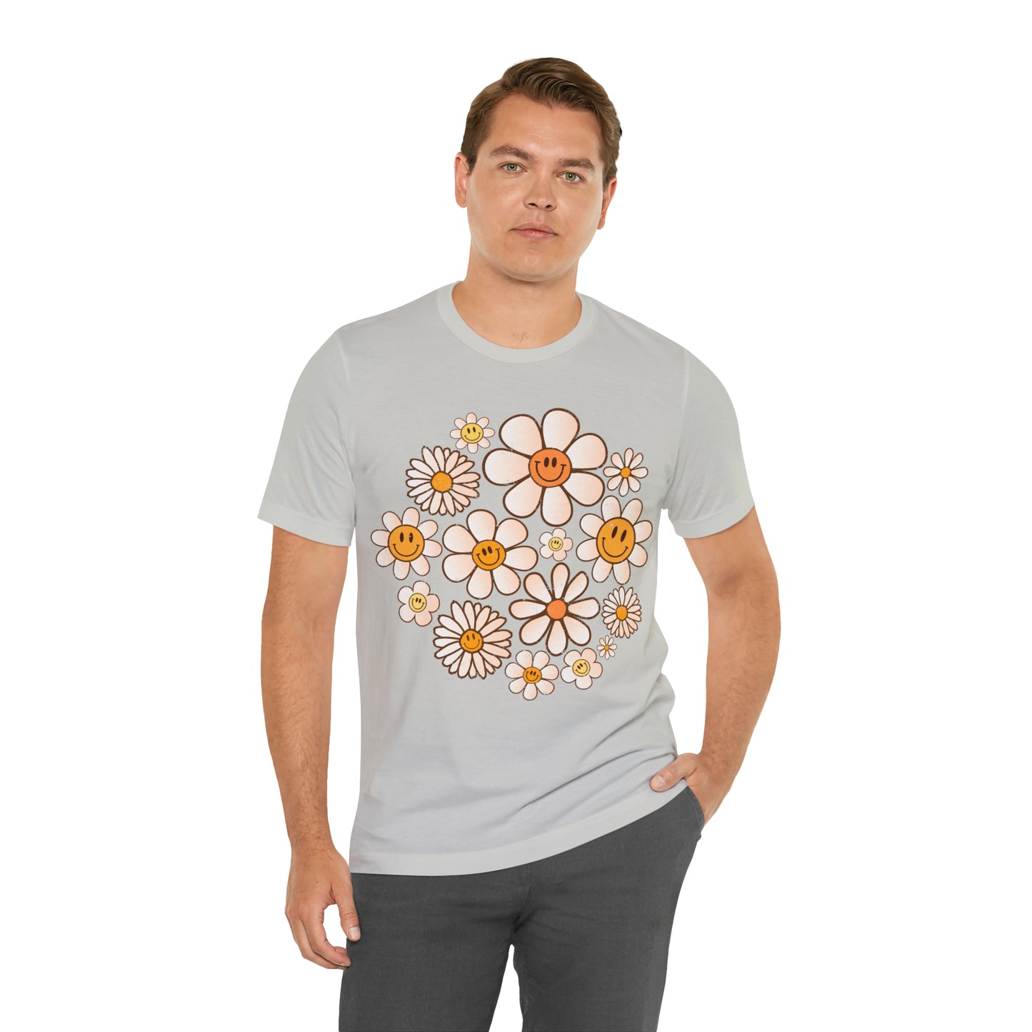 Distressed Smiling Daisies T-Shirt