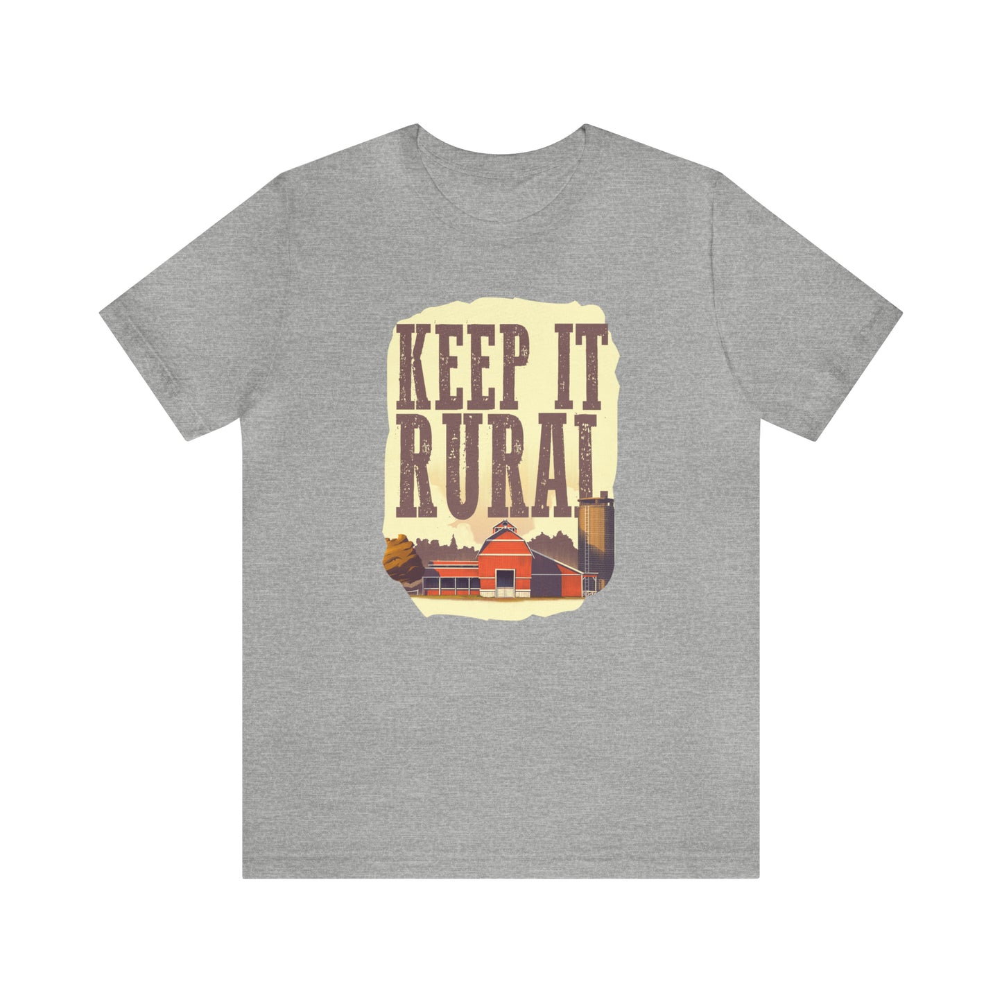 "Keep It Rural" Unisex Jersey Short Sleeve Tee