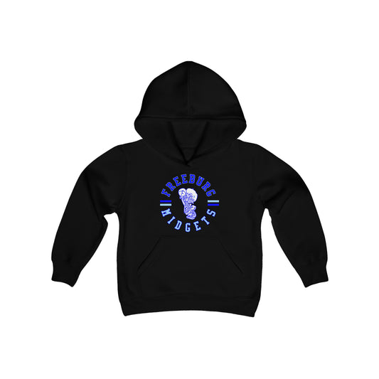 YOUTH - Freeburg Midgets Circle Logo Youth Heavy Blend Hooded Sweatshirt