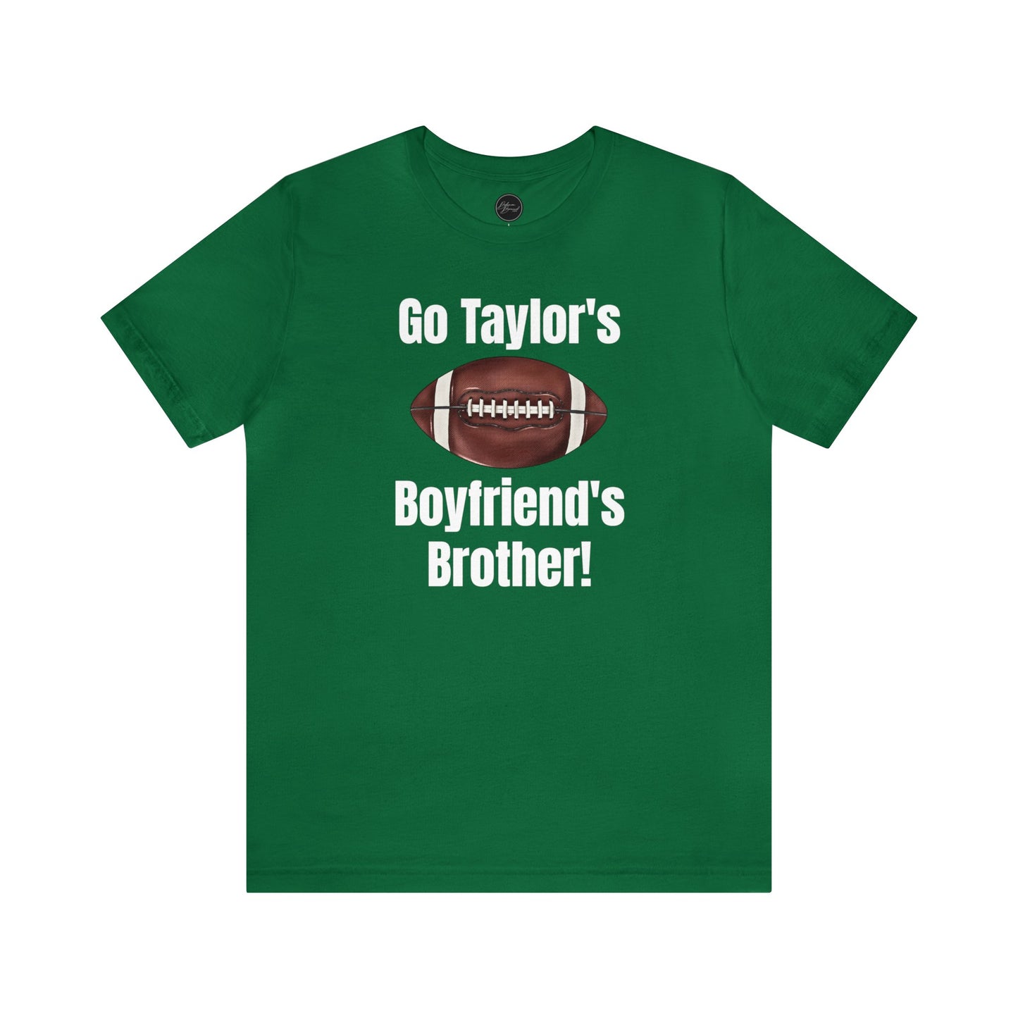 Go Taylor's Boyfriend's Brother Kelce Shirt Bella Jersey Short Sleeve Tee (Unisex)